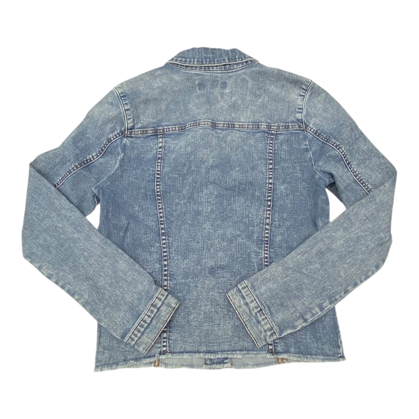 Jacket Denim By Kut In Blue Denim, Size:M