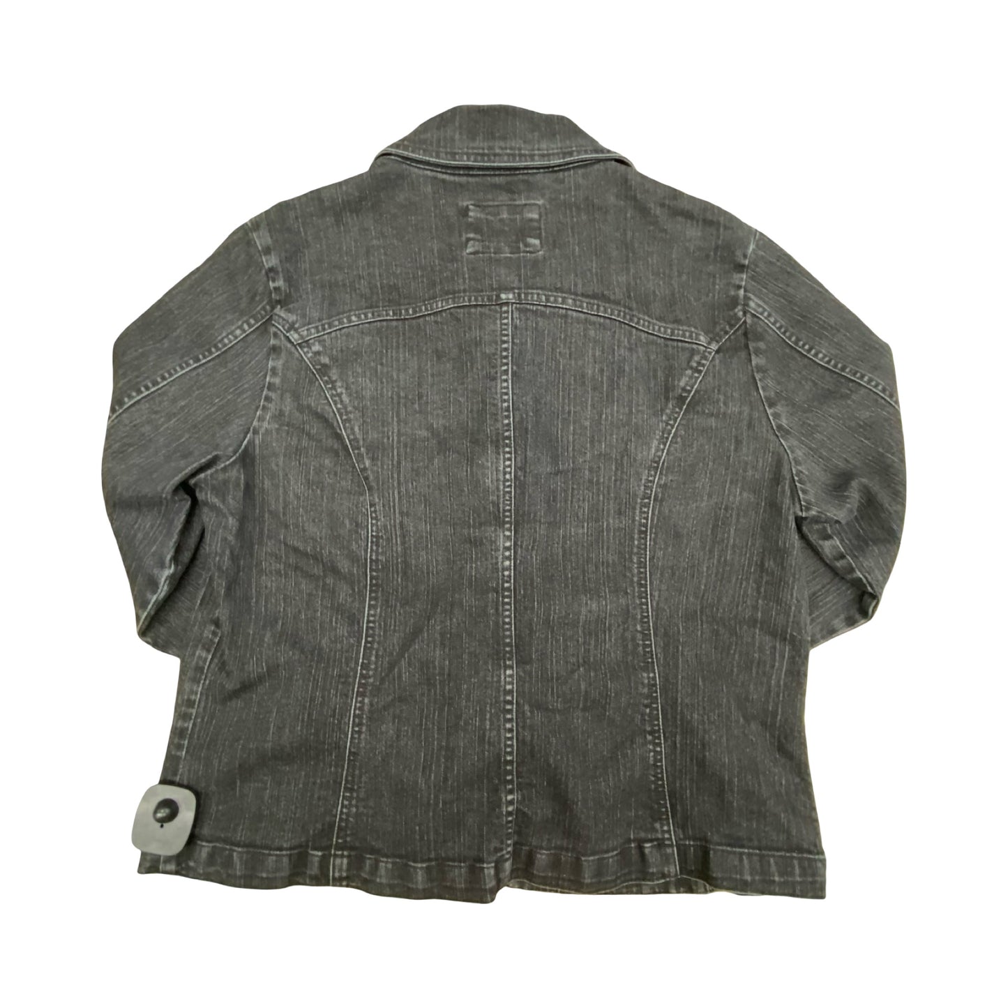 Jacket Denim By Cmc In Grey Denim, Size:Xl