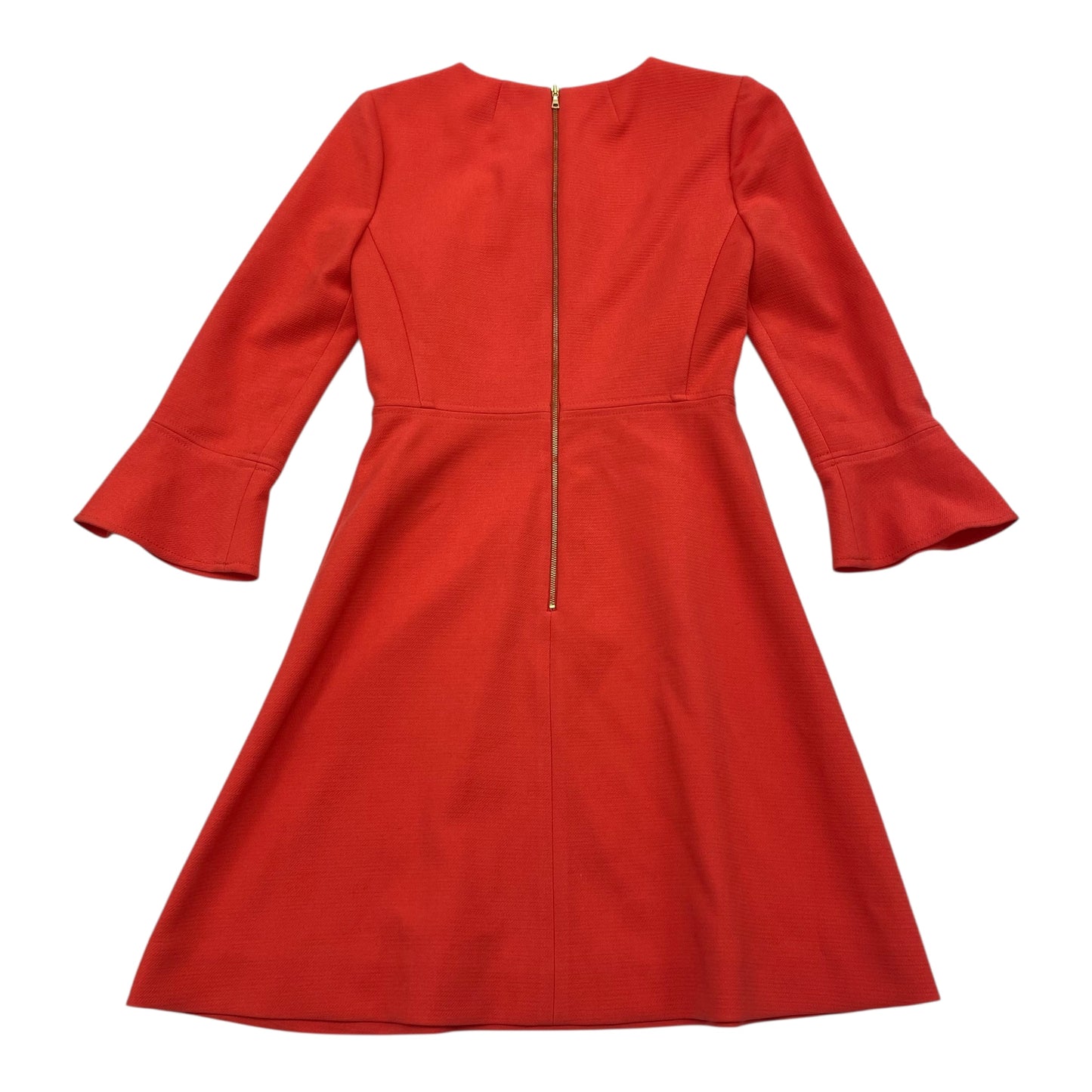 Dress Casual Midi By J. Crew In Coral, Size:0