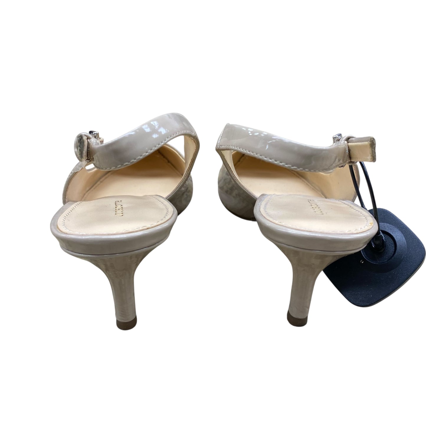Shoes Heels Kitten By Liz Claiborne In Beige, Size:8.5