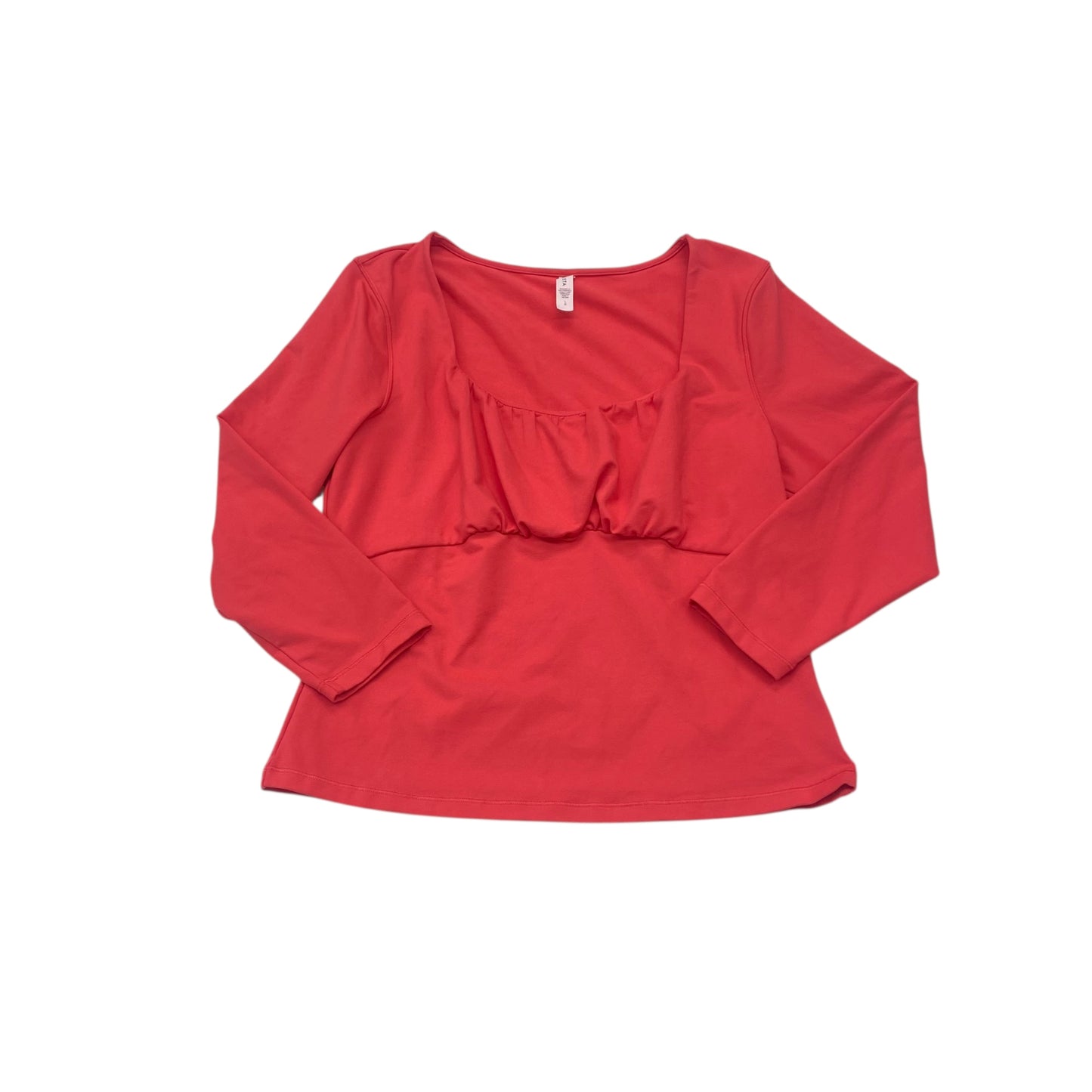 Top Ls By Athleta In Pink, Size:L