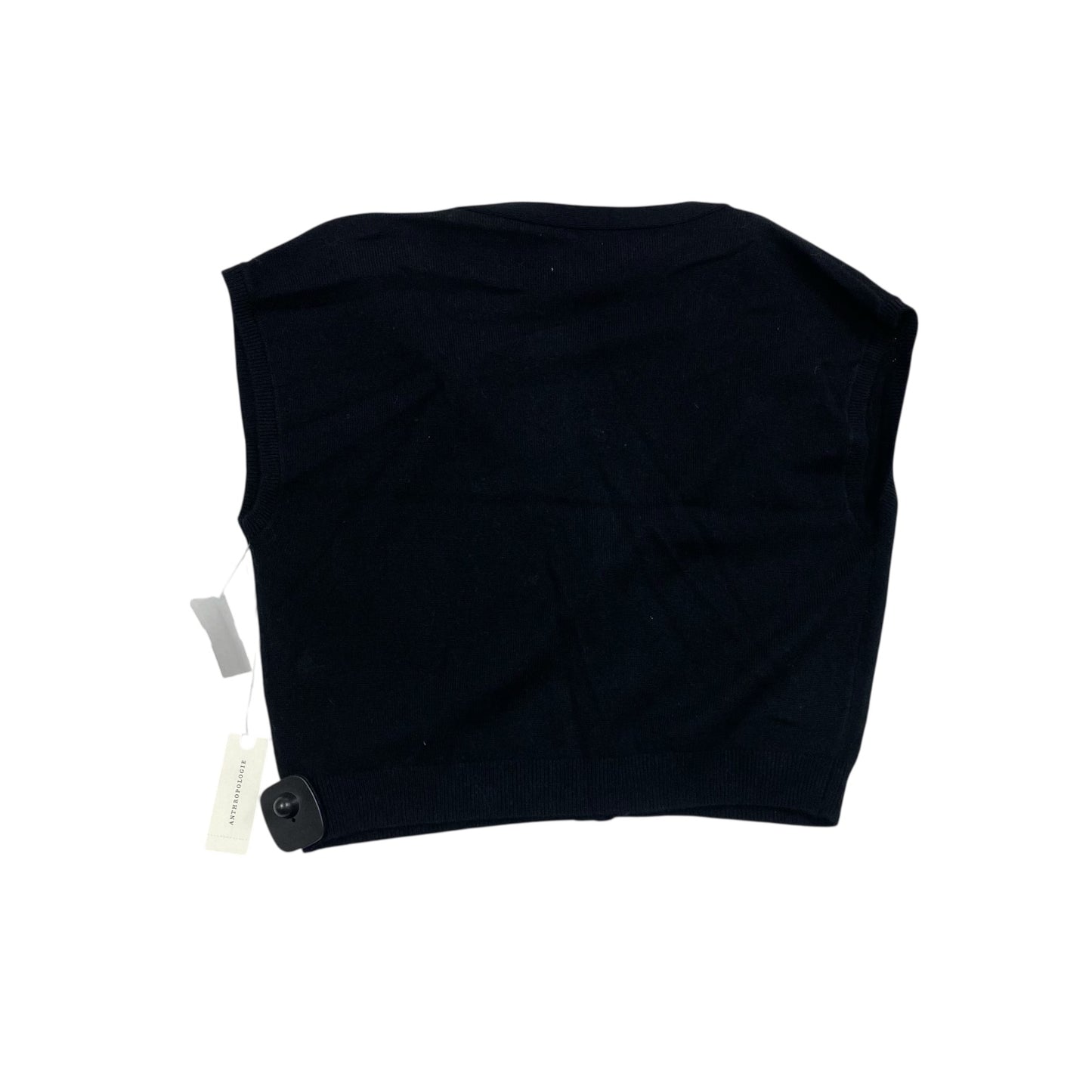 Sweater Cardigan By Anthropologie In Black, Size:M