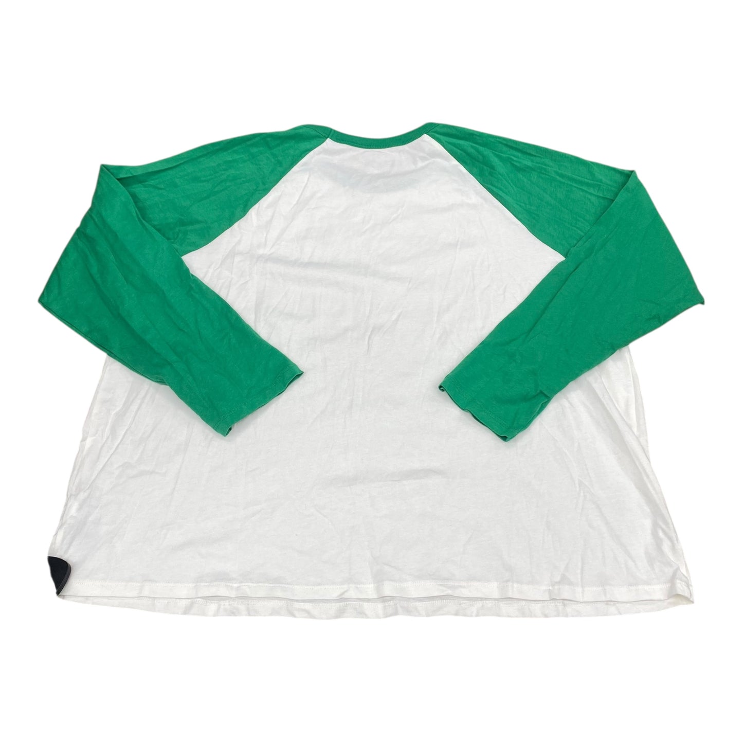 Top Ls By Old Navy In Green & White, Size:Xxl