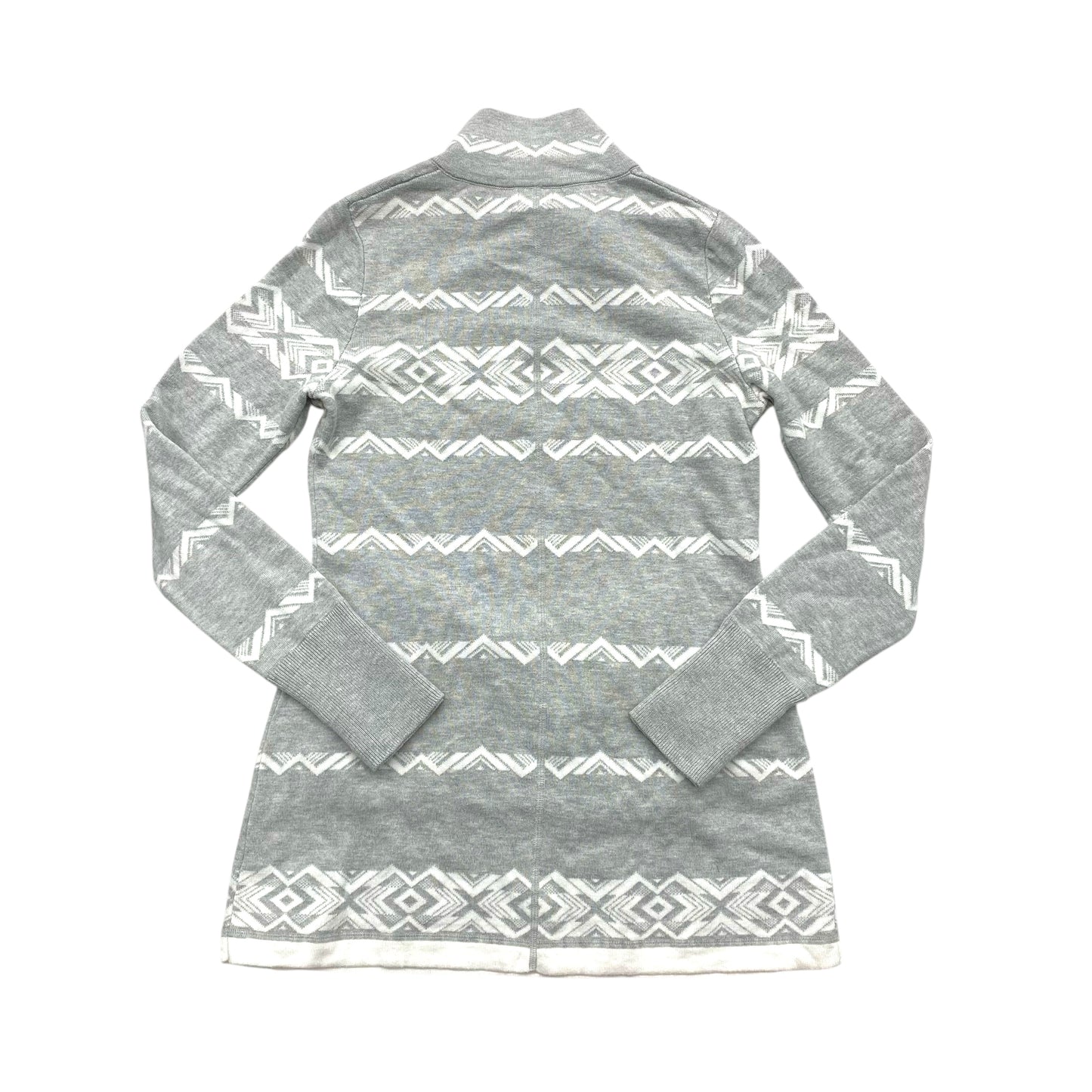 Sweater By Aspen In Grey & White, Size:S