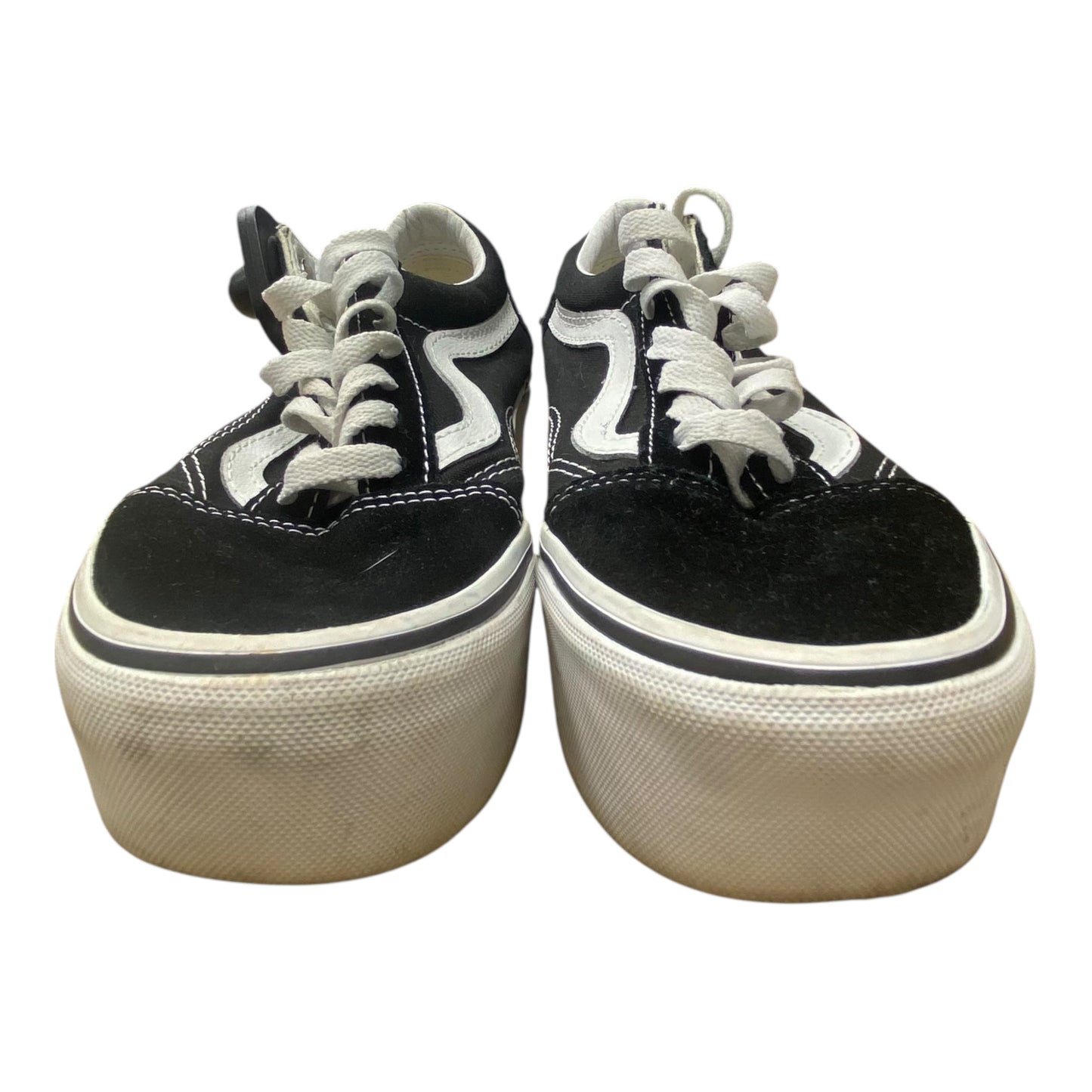 Shoes Sneakers By Vans In Black & White, Size:6
