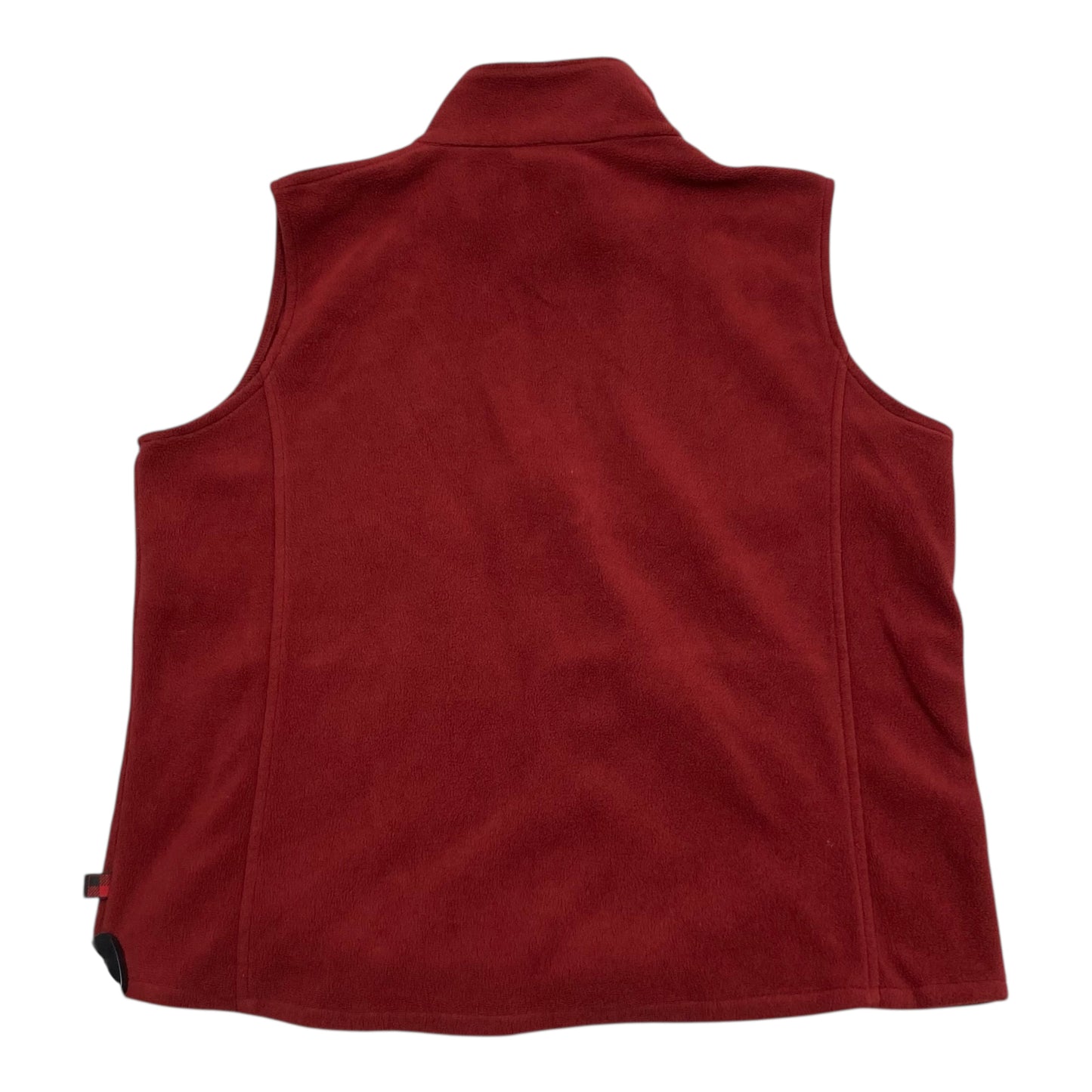 Vest Fleece By Woolrich In Red, Size:Xl