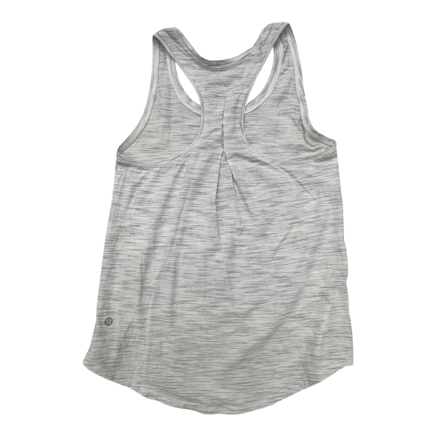 Athletic Tank Top Designer By Lululemon In Grey, Size:4