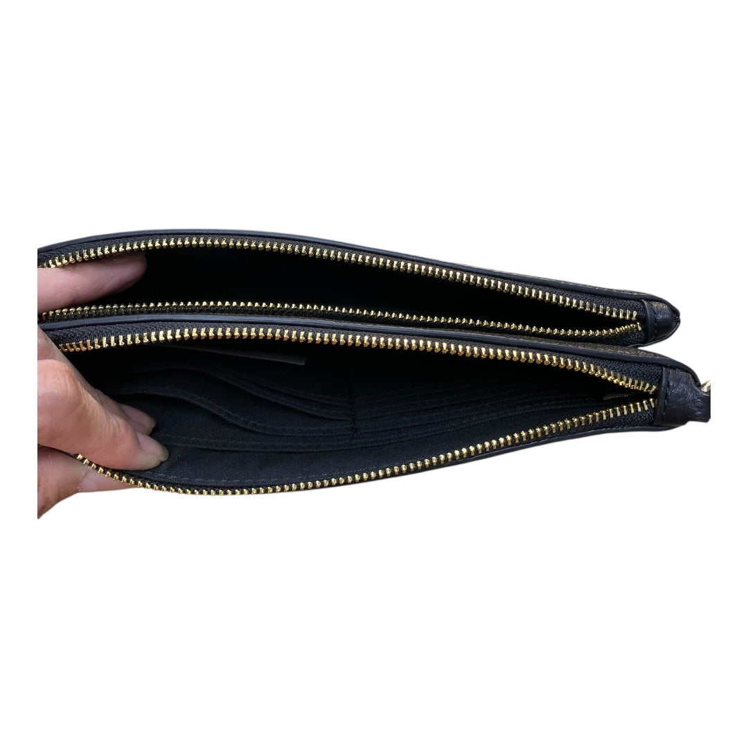 Wristlet Designer By Coach In Black, Size:Large