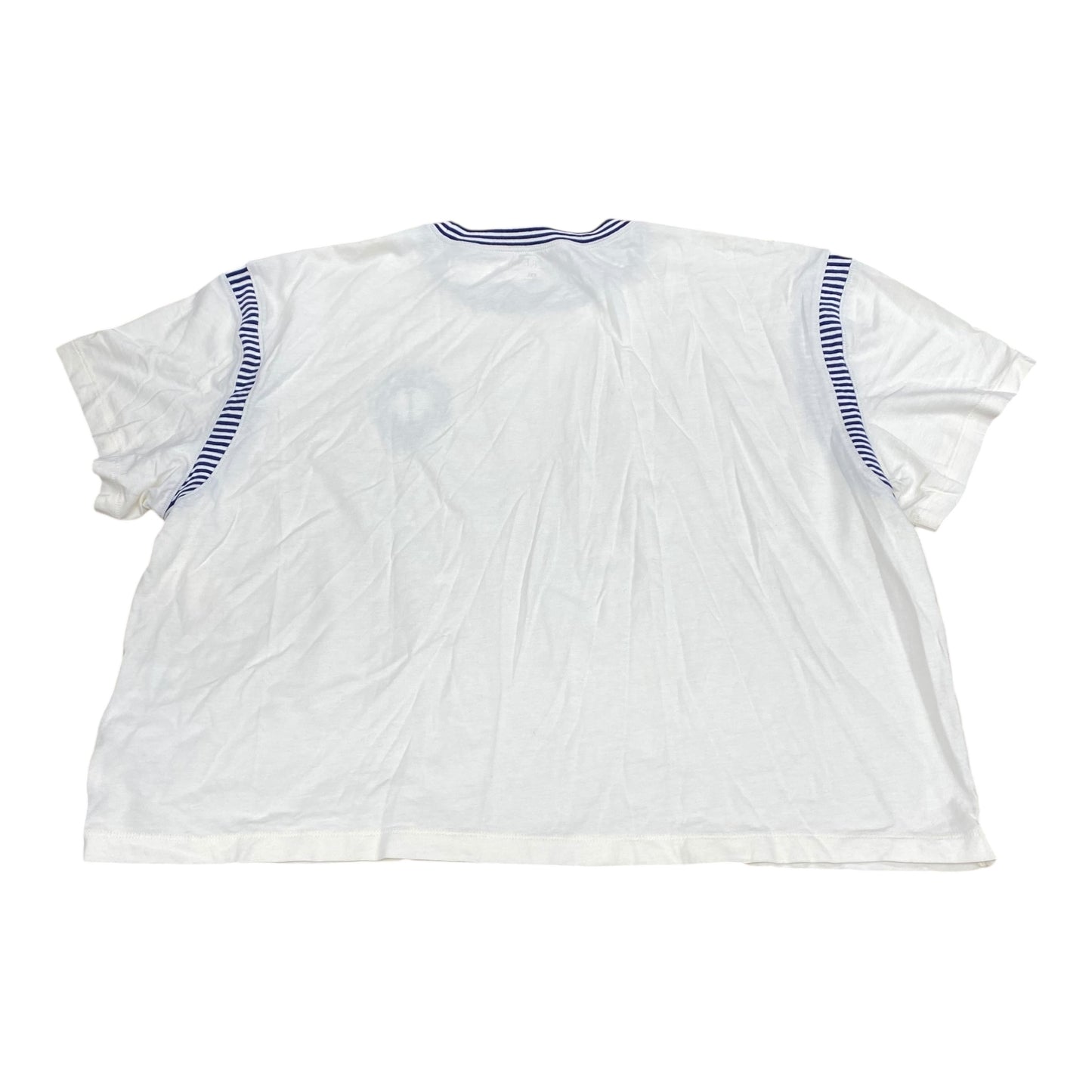 Top Ss By J. Crew In White, Size:Xxl