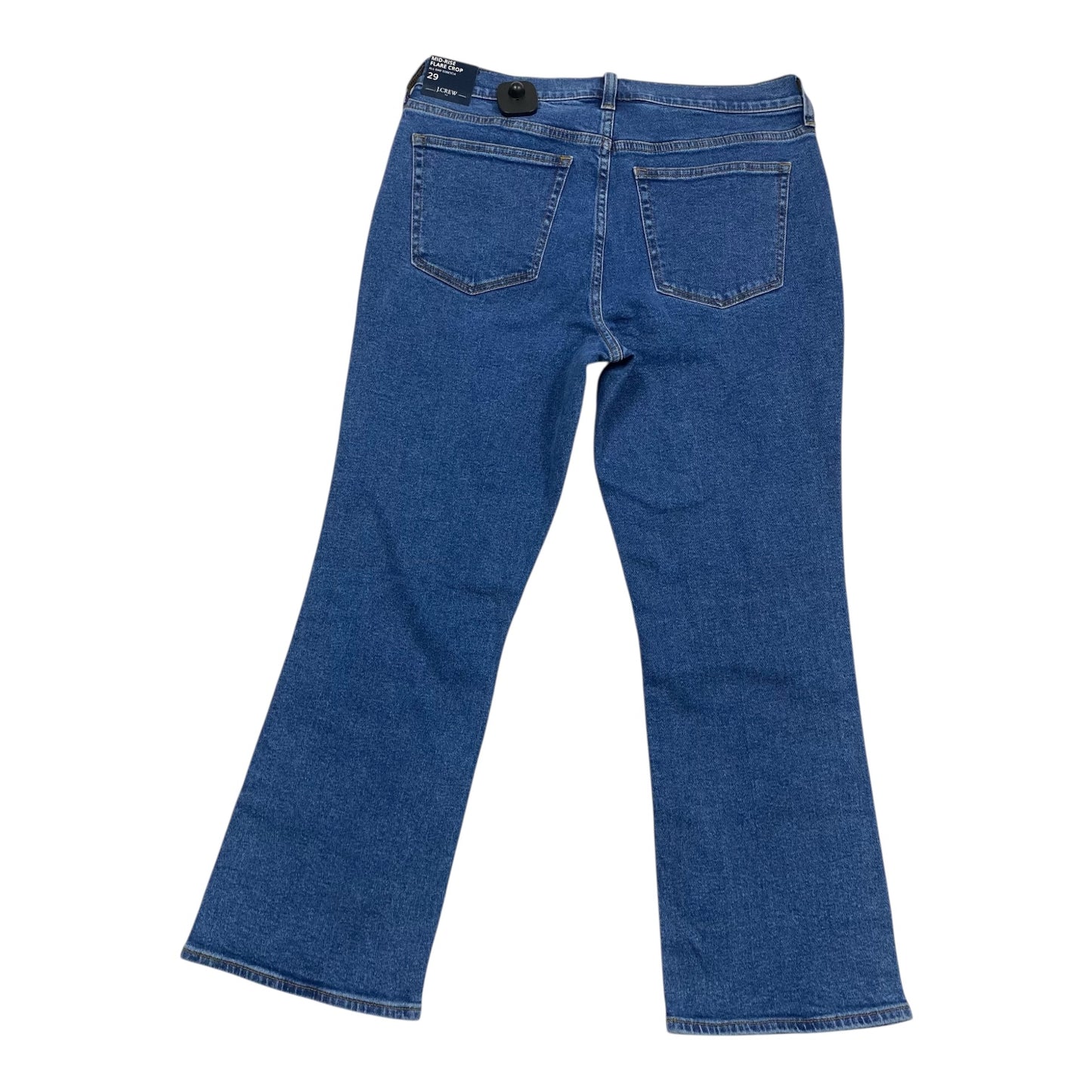 Jeans Cropped By J. Crew In Blue Denim, Size:8