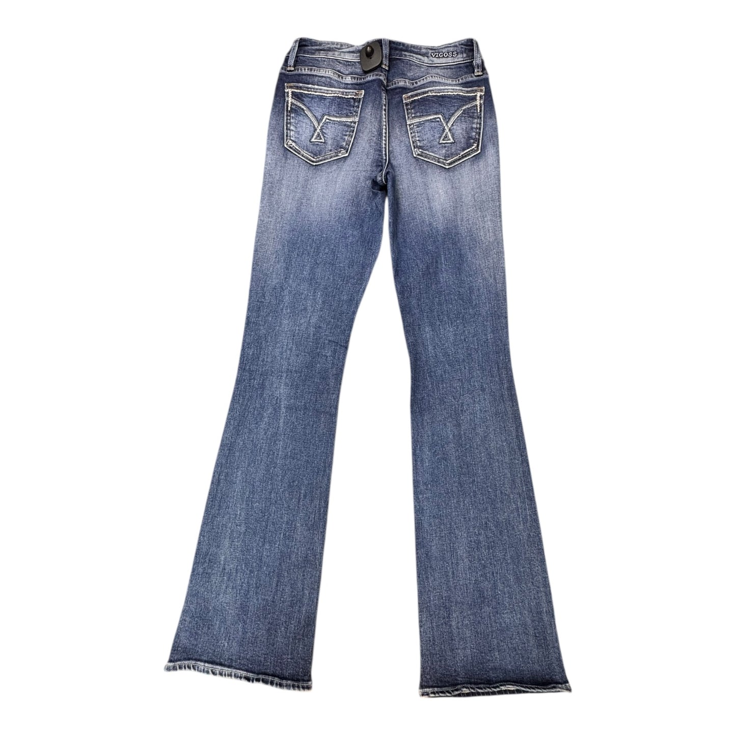 Jeans Boot Cut By Vigoss In Blue, Size:4