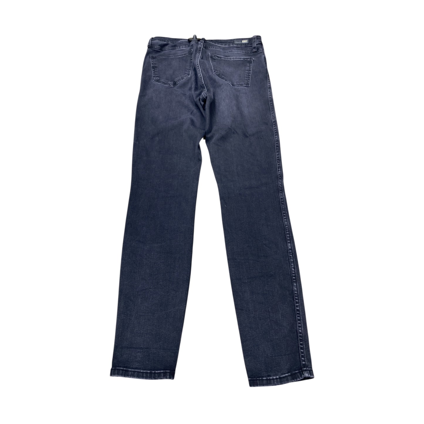 Jeans Skinny By Kut In Black Denim, Size:10