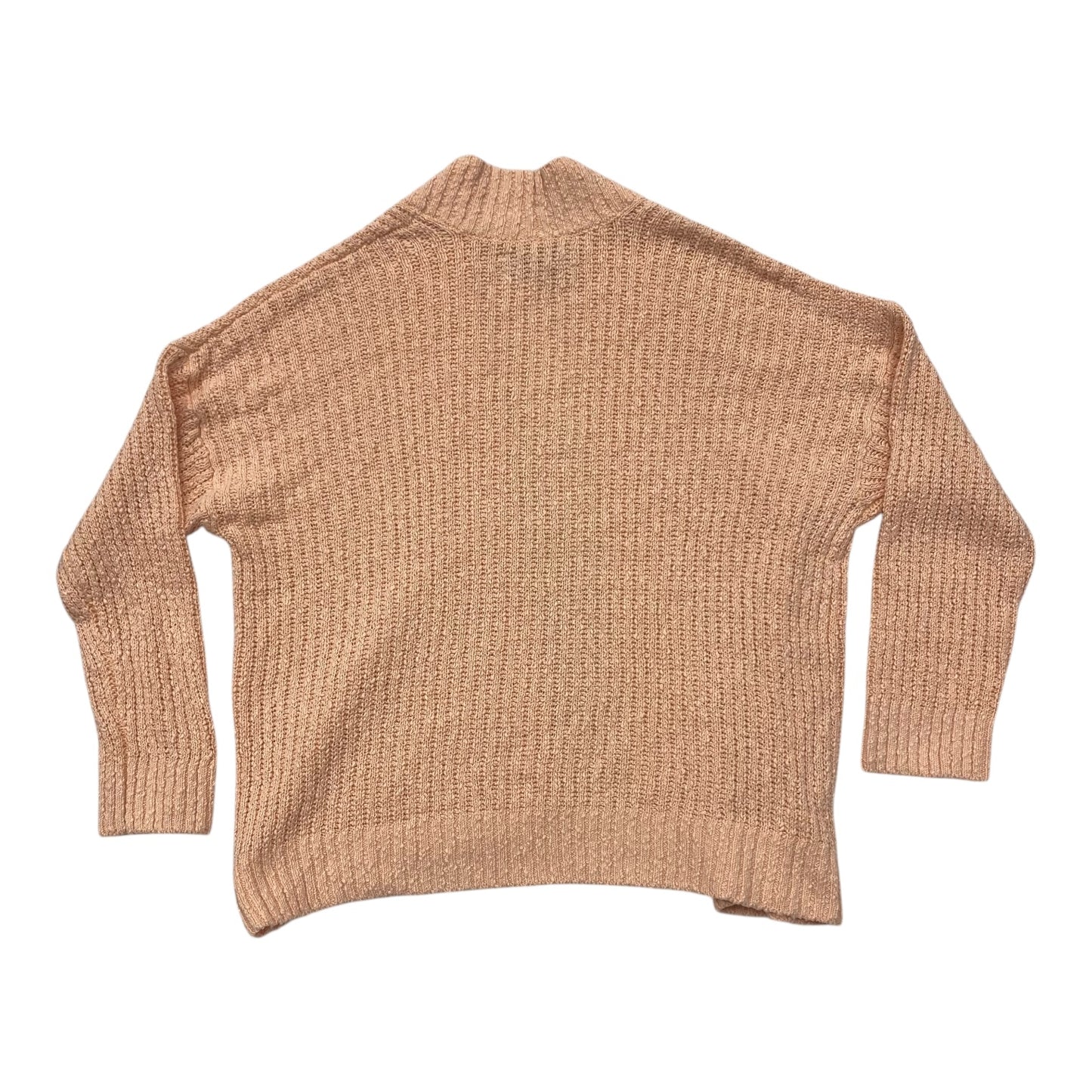 Sweater Cardigan By Loft In Pink, Size:S