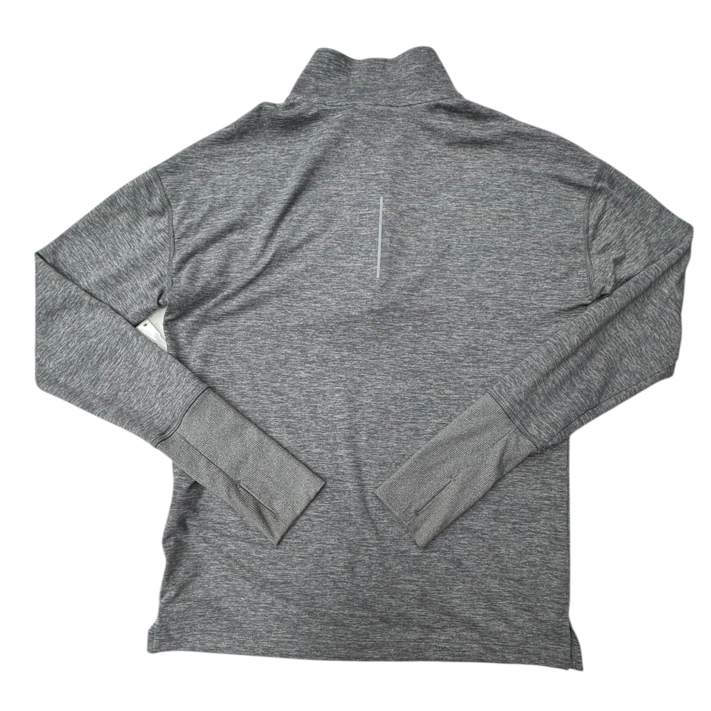 Athletic Sweatshirt Collar By Nike Apparel In Grey, Size:Xs