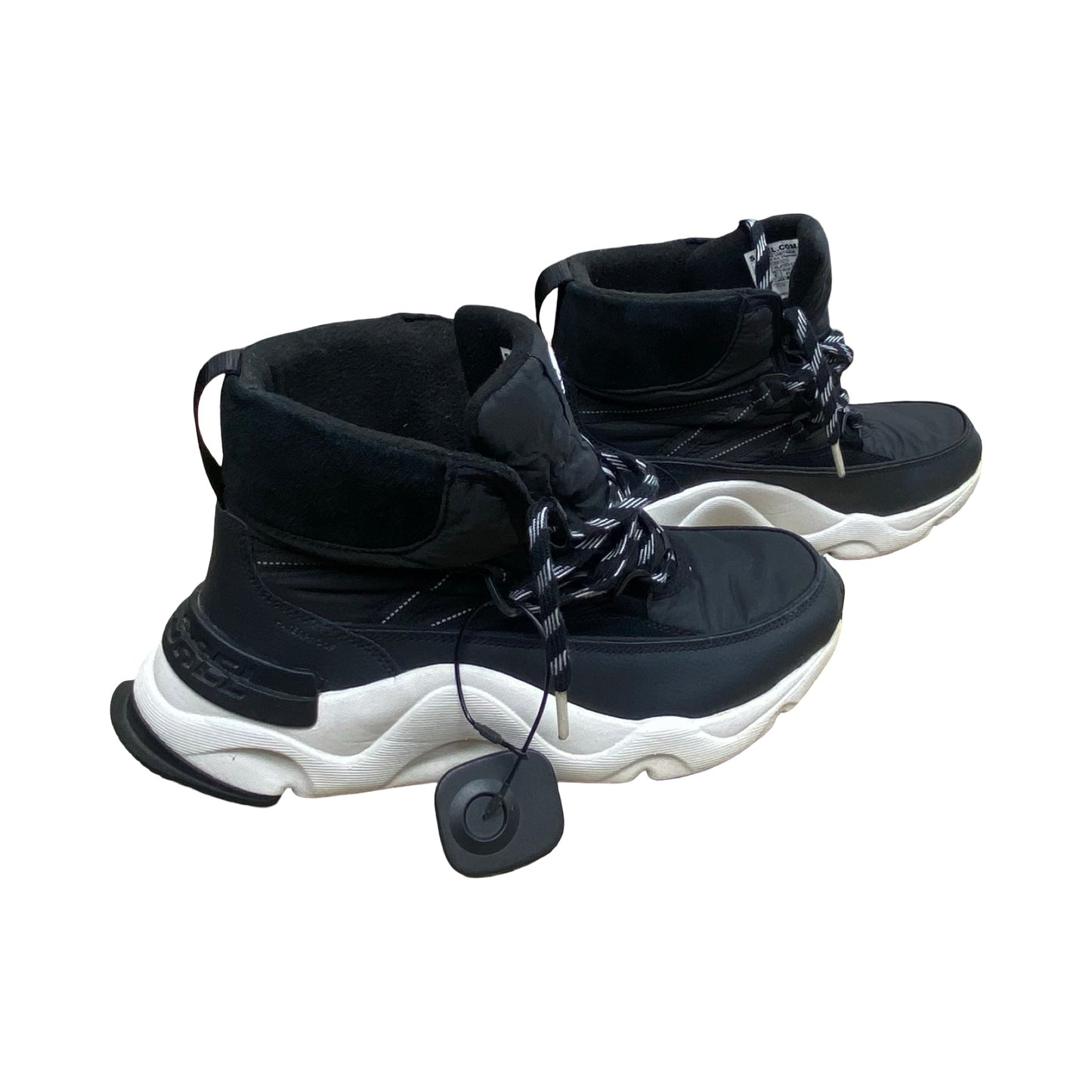 Boots Designer By Sorel In Black & White, Size:10