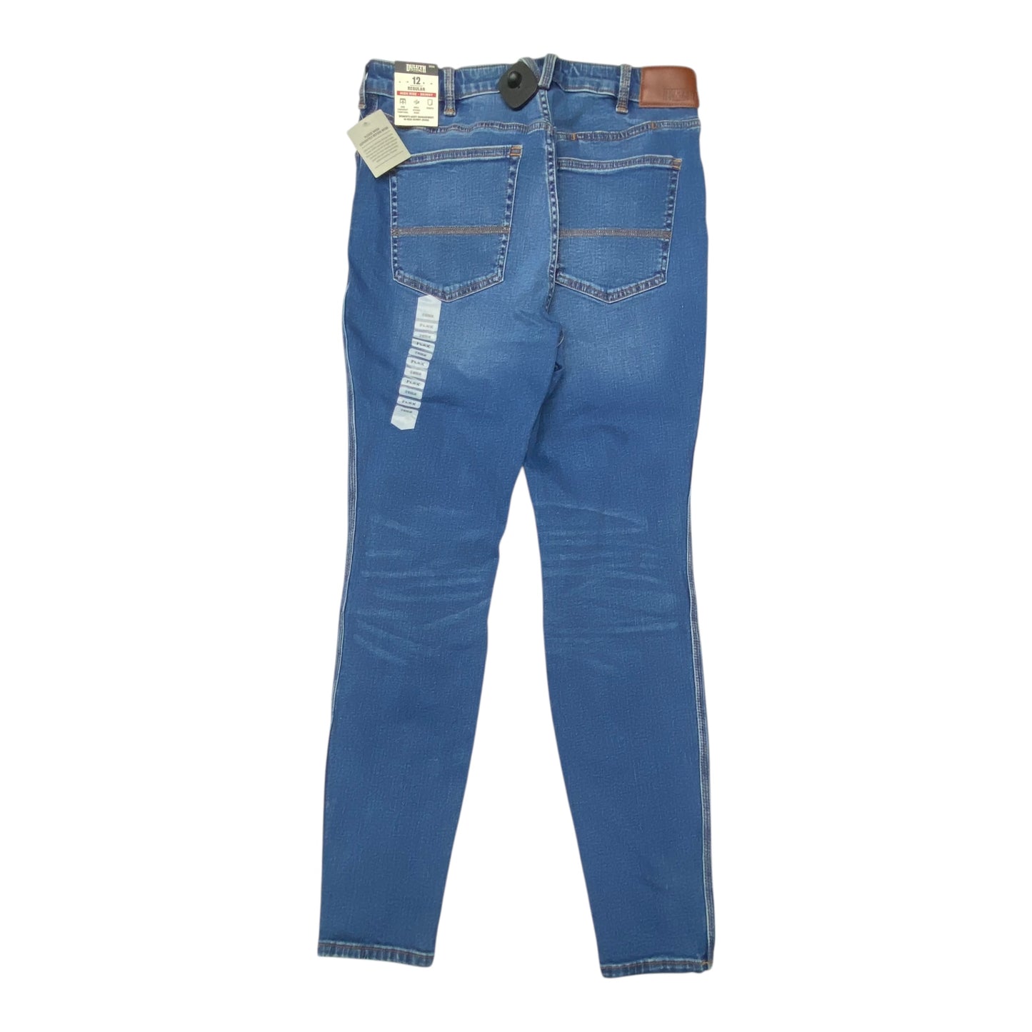 Jeans Skinny By Duluth Trading In Blue, Size:12