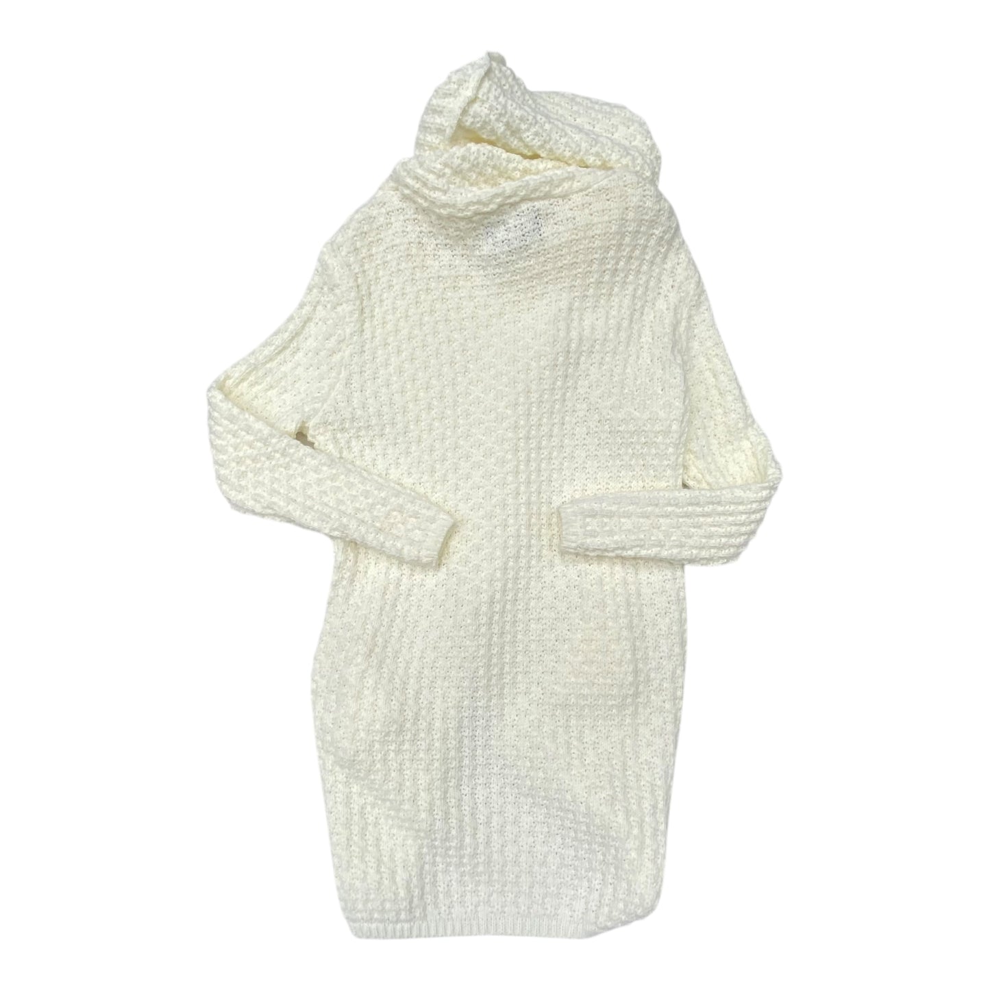 Sweater Cardigan By Toda Bela In White, Size:M