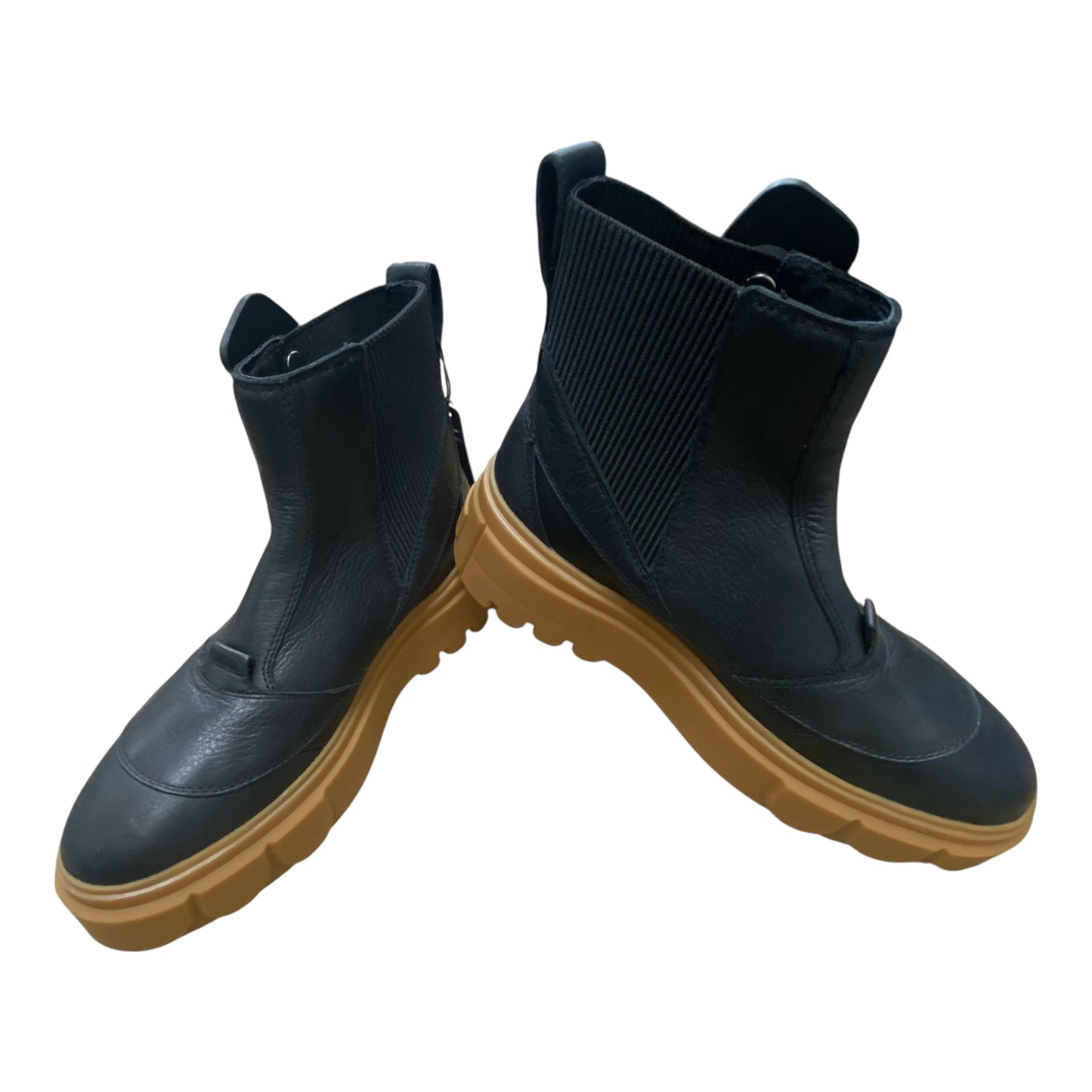 Boots Ankle Flats By Sorel In Black, Size:10