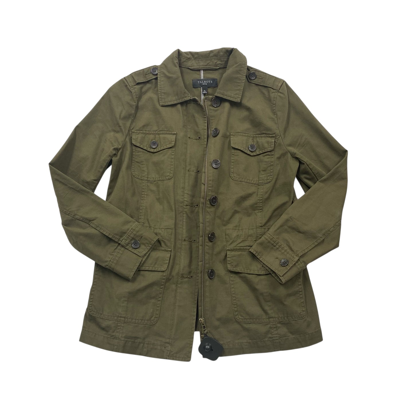 Jacket Other By Talbots In Green, Size:Sp