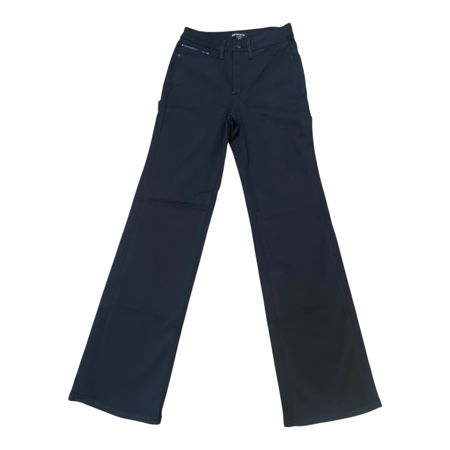 Jeans Straight By Athleta In Black, Size:0