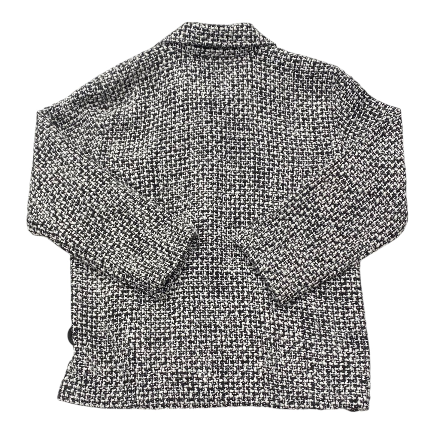 Blazer By Chicos In Black & White, Size:L