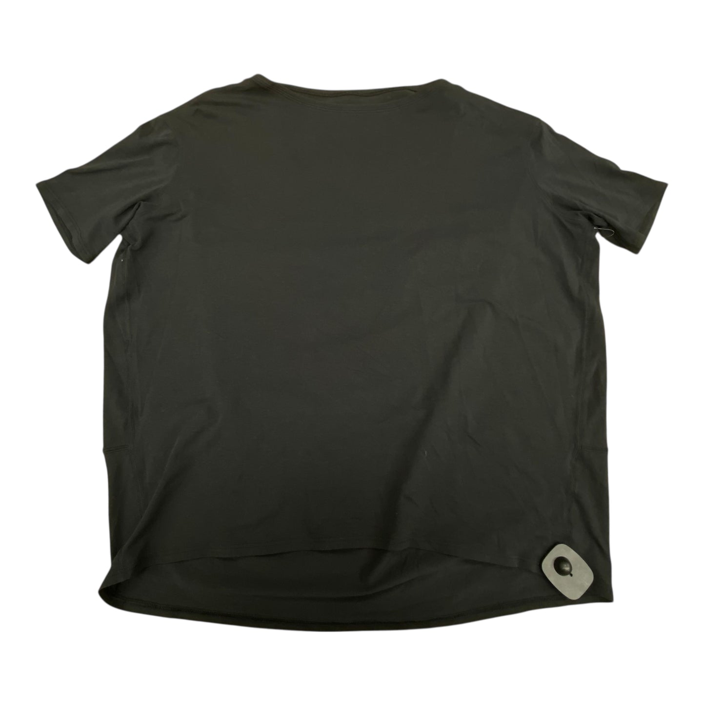 Athletic Top Ss By Lululemon In Black, Size:L