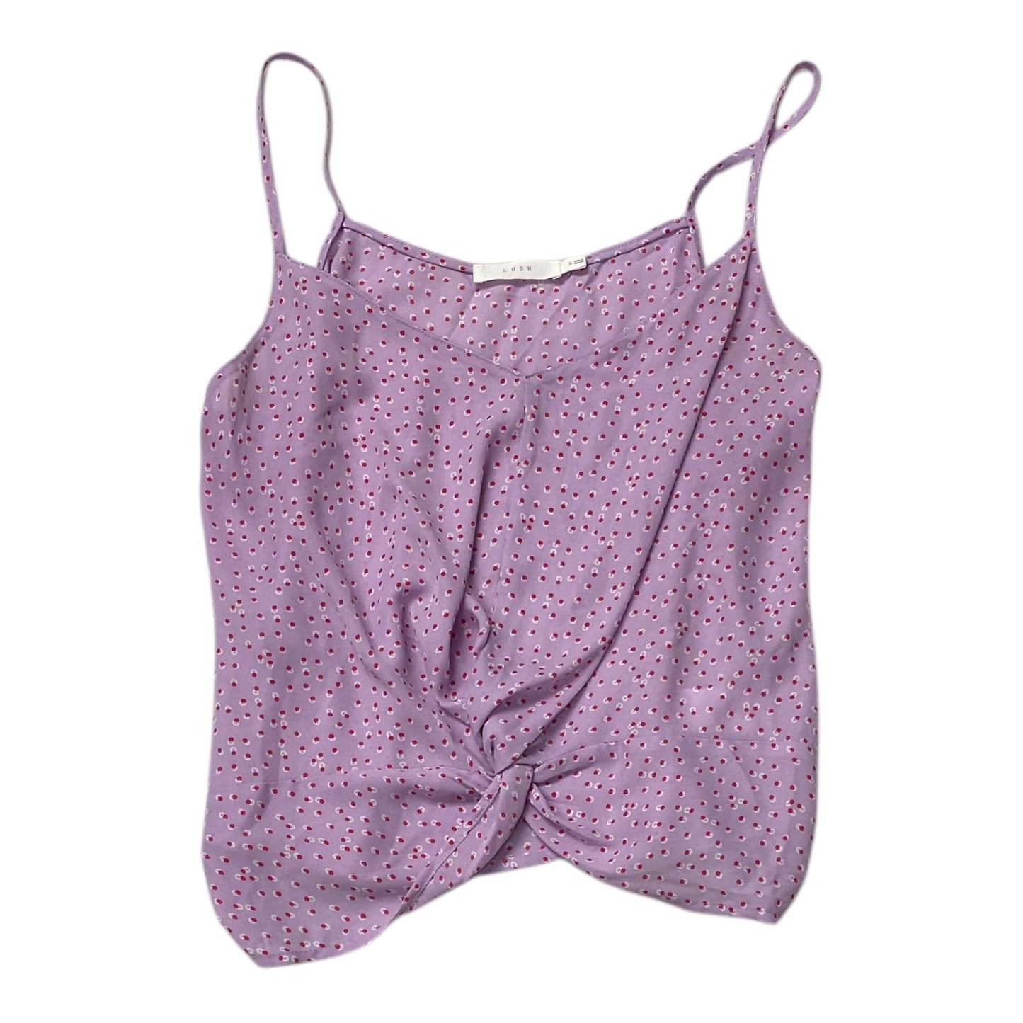 Top Sleeveless By Lush In Pink & Purple, Size:S