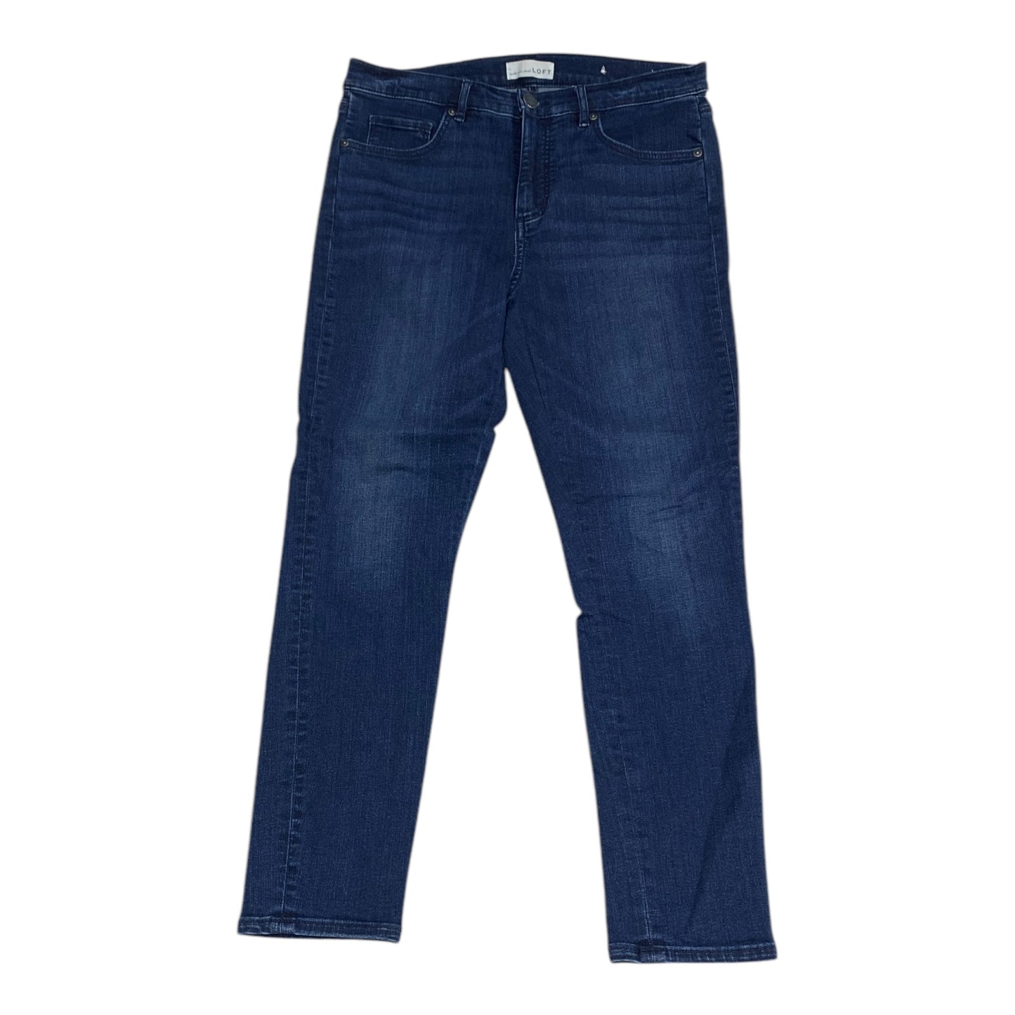 Jeans Skinny By Loft In Blue, Size:8