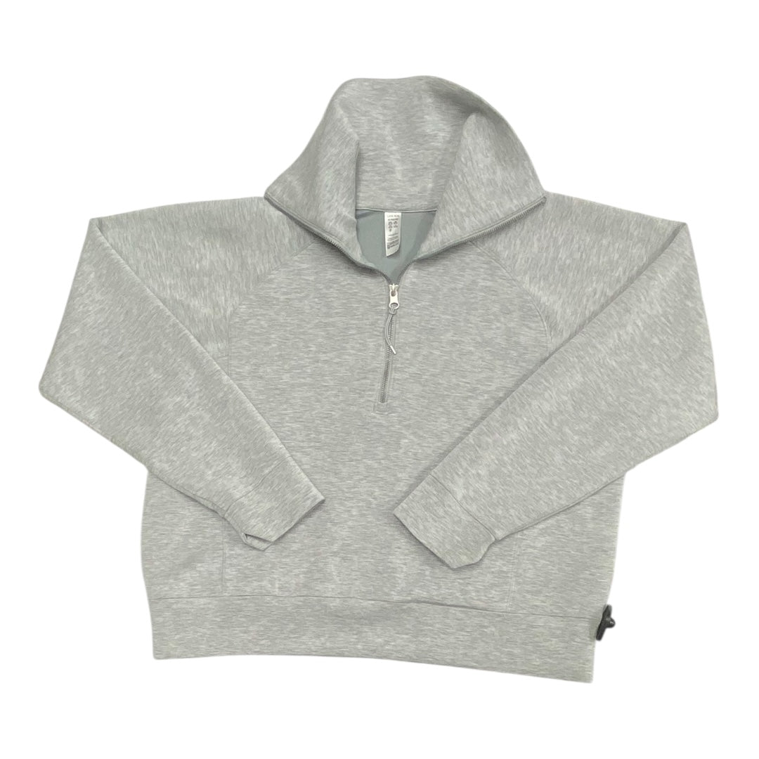 Sweatshirt Collar By Spanx In Grey, Size:Xl