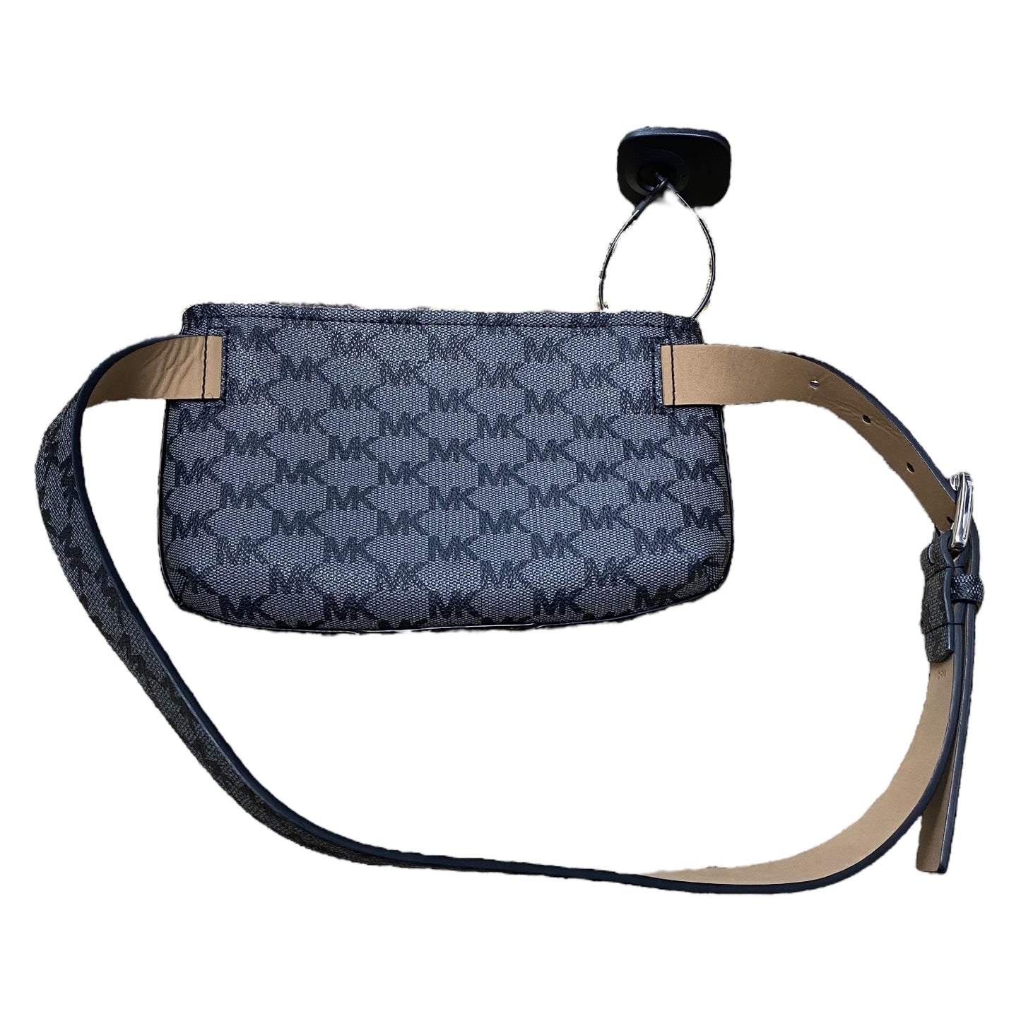 Belt Bag Designer By Michael Kors In Black & Grey, Size:Small