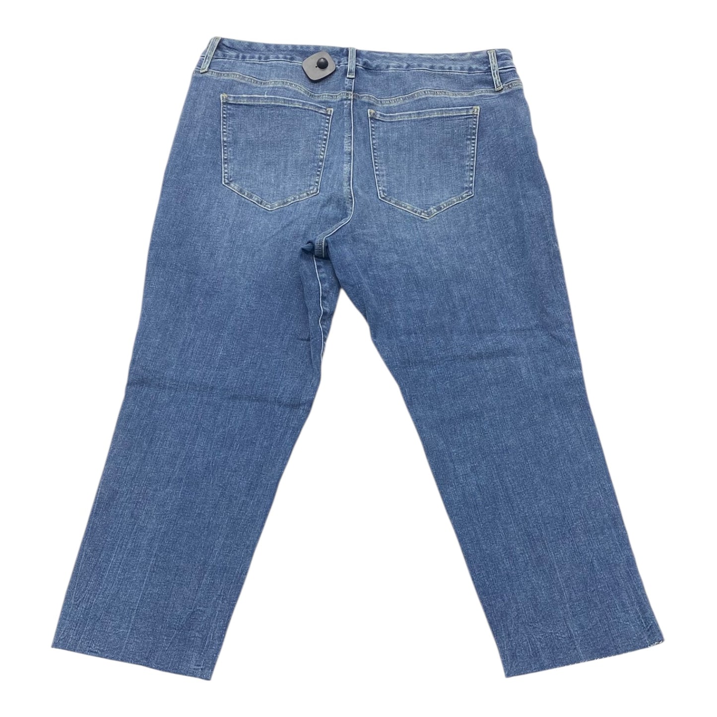 Jeans Straight By Express In Blue, Size:Xl