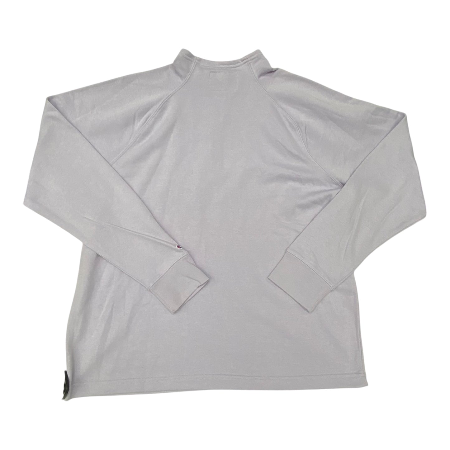 Athletic Sweatshirt Collar By Champion In Purple, Size:Xl