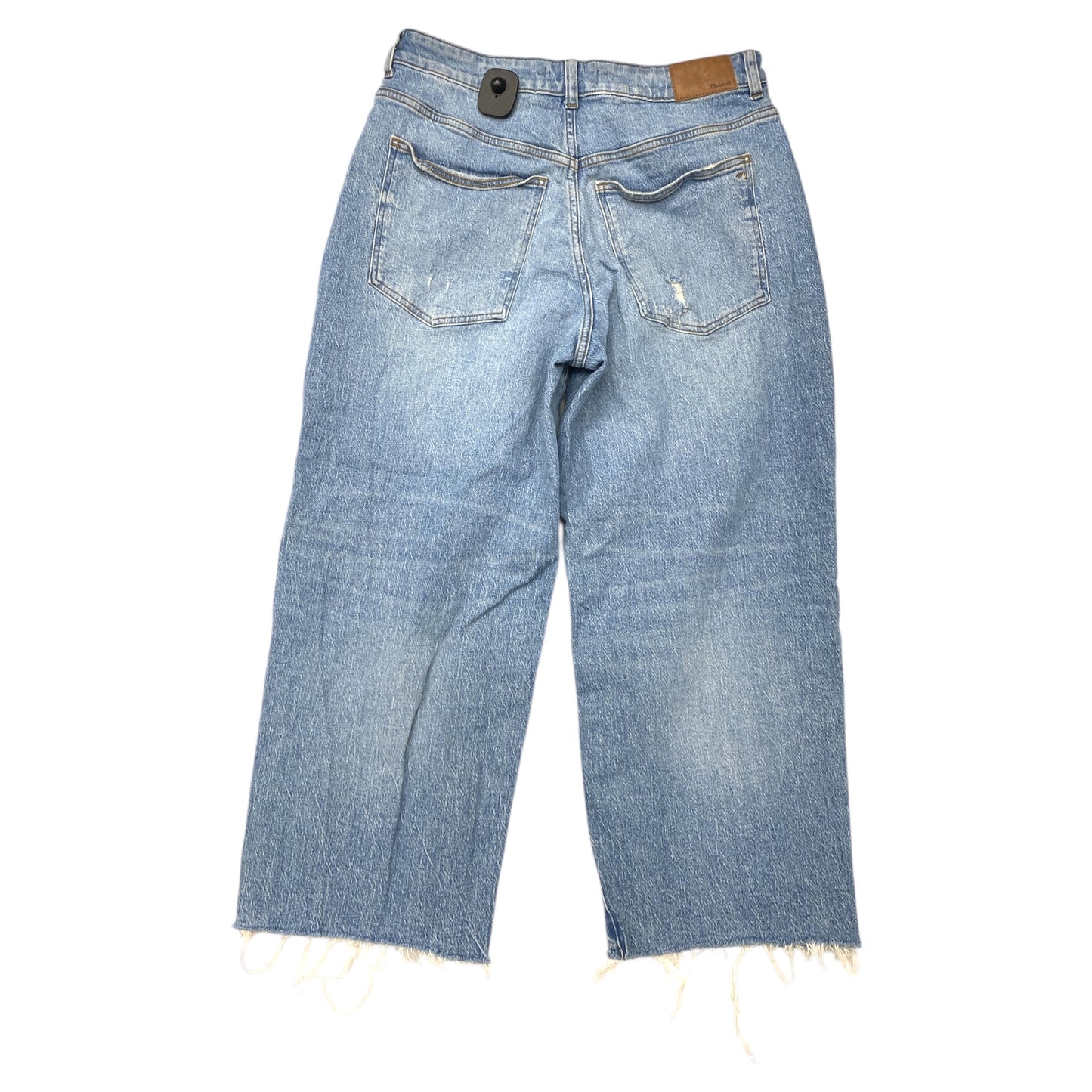 Jeans Wide Leg By Madewell In Blue, Size:12