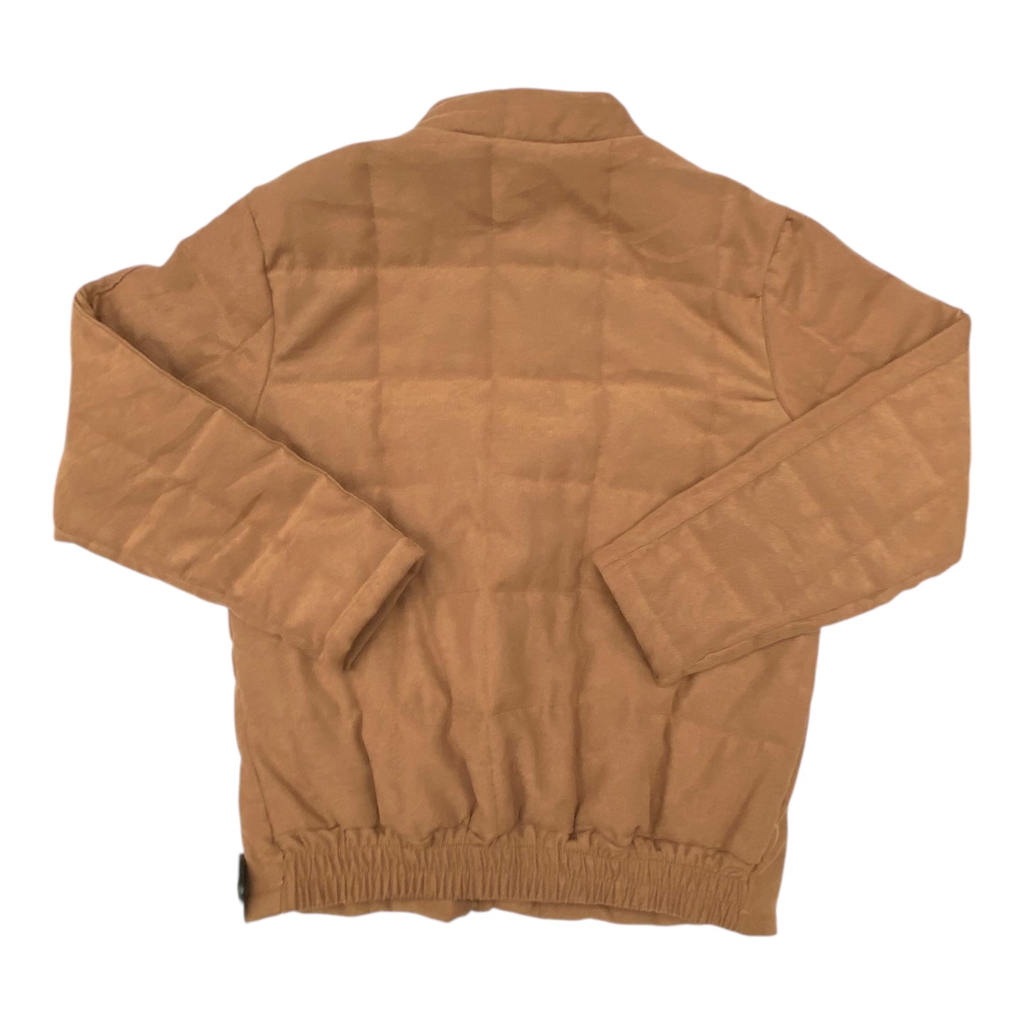 Jacket Puffer & Quilted By Clothes Mentor In Brown, Size:M