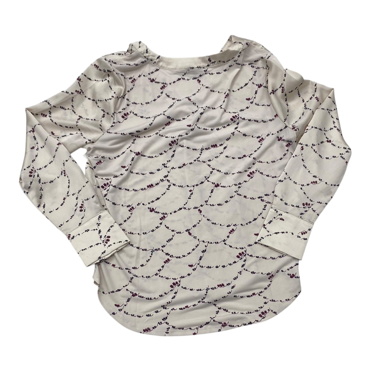 Top Ls By Ann Taylor In Cream, Size:M