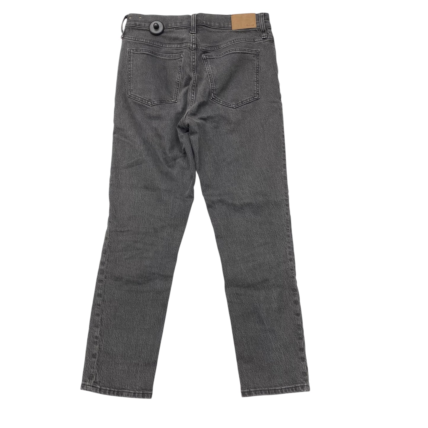 Jeans Straight By Madewell In Black Denim, Size:6