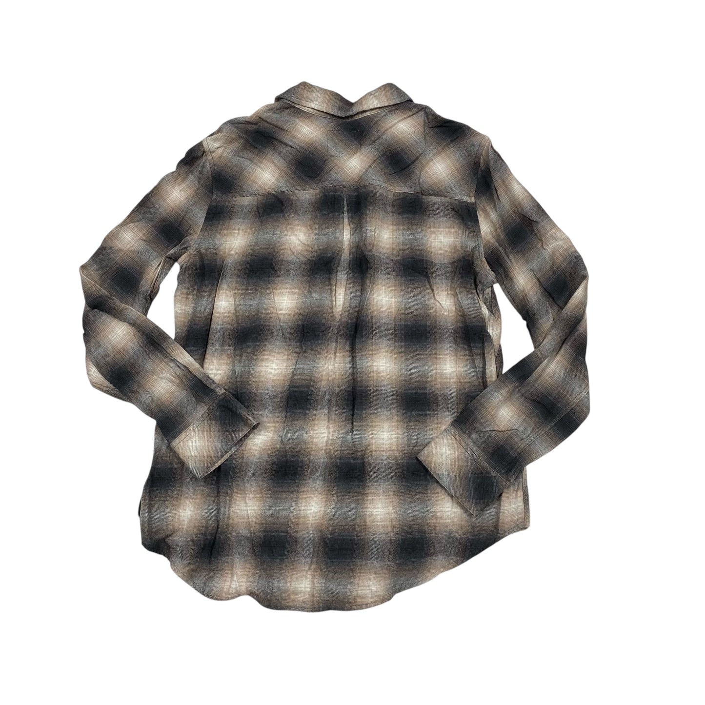Top Ls By Rails In Plaid Pattern, Size:M
