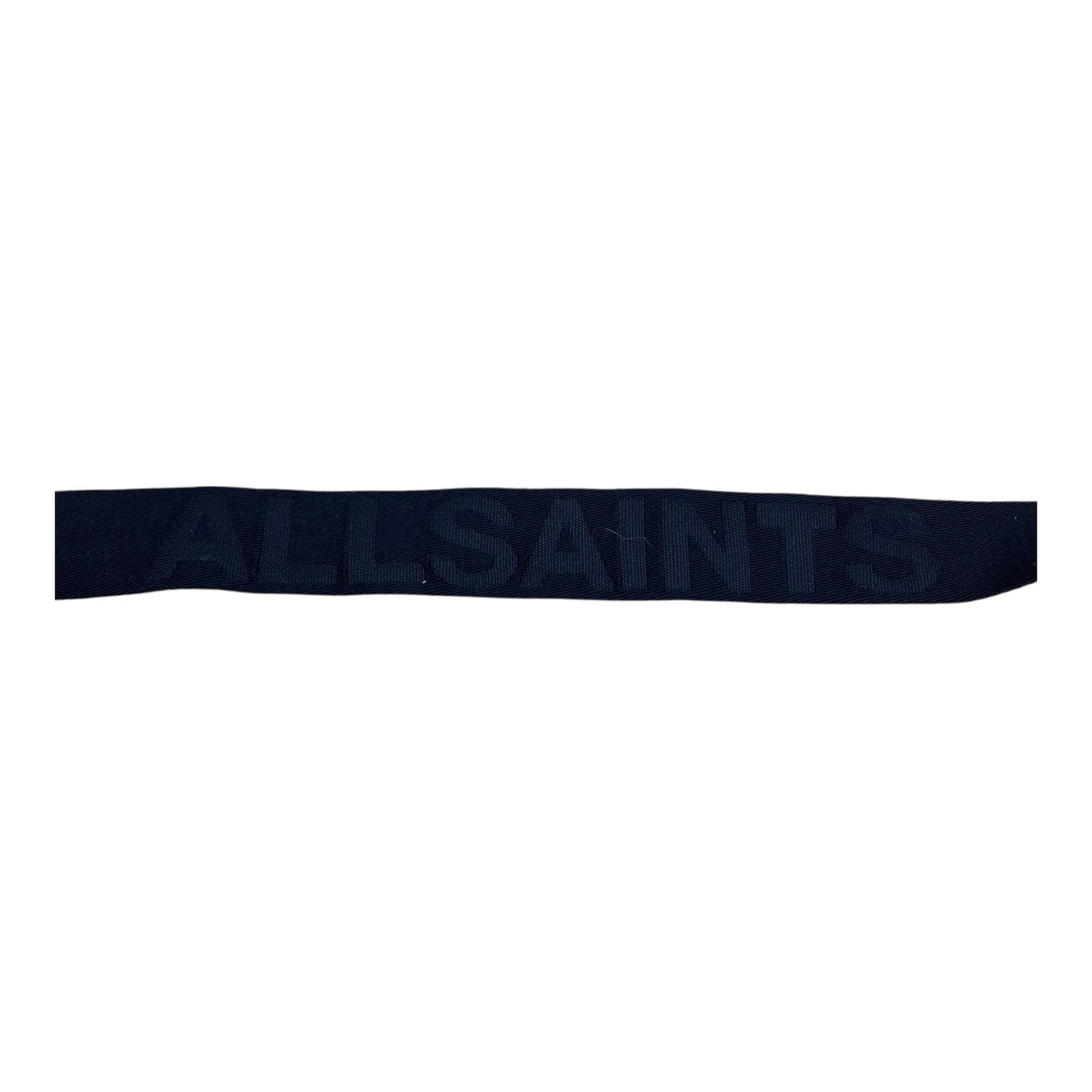 Belt Bag Designer By All Saints In Black & Silver, Size:Medium