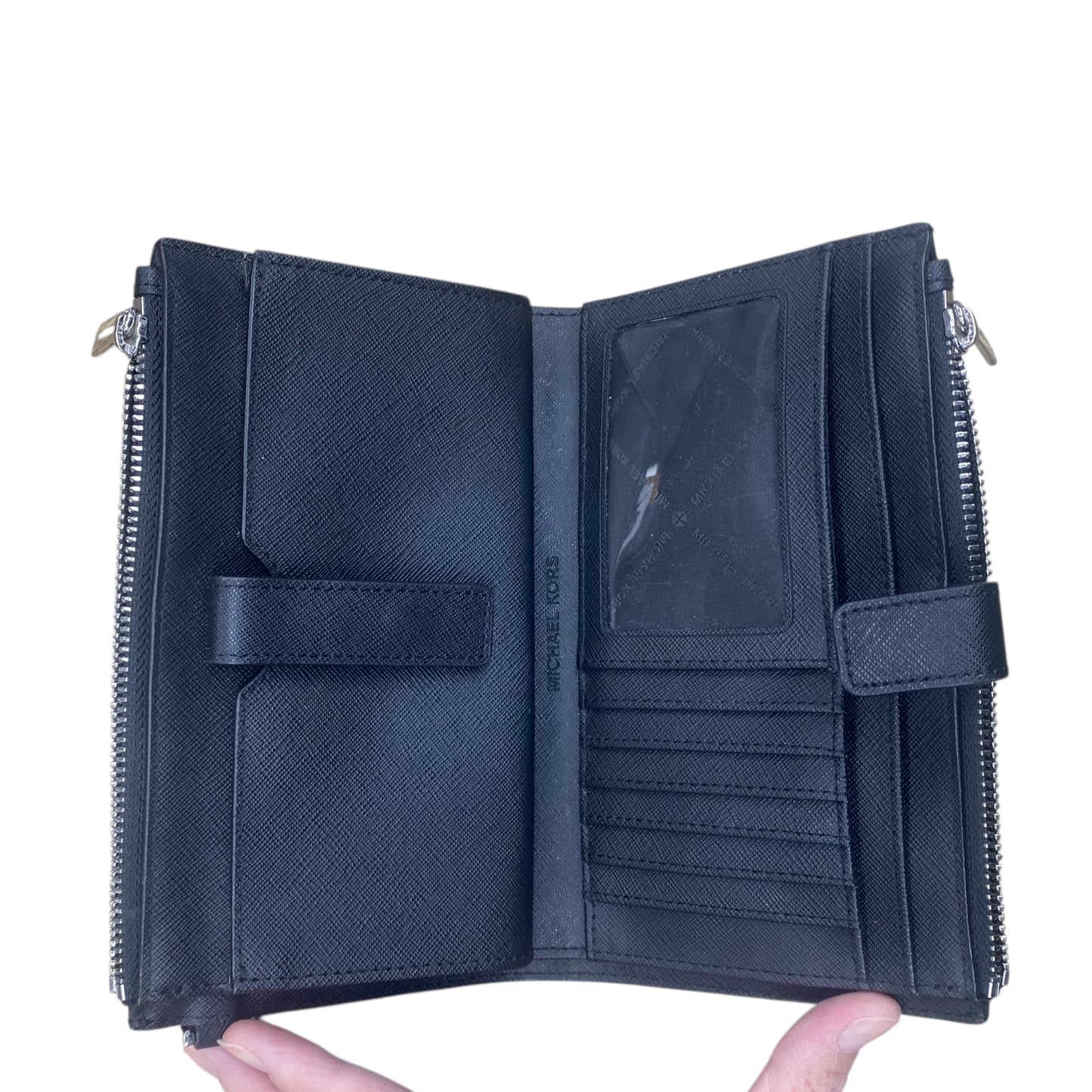 Wristlet Designer By Michael Kors In Black, Size:Medium