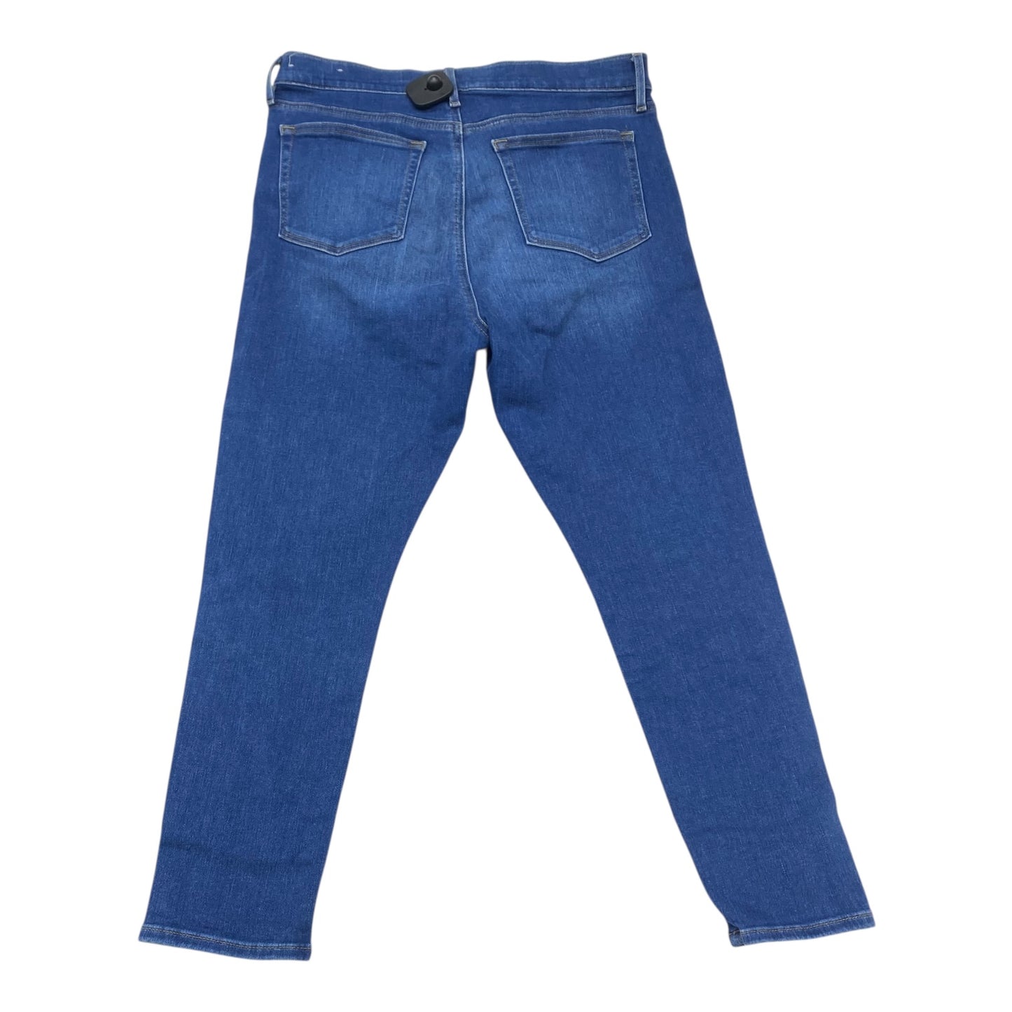 Jeans Skinny By Loft In Blue Denim, Size:12
