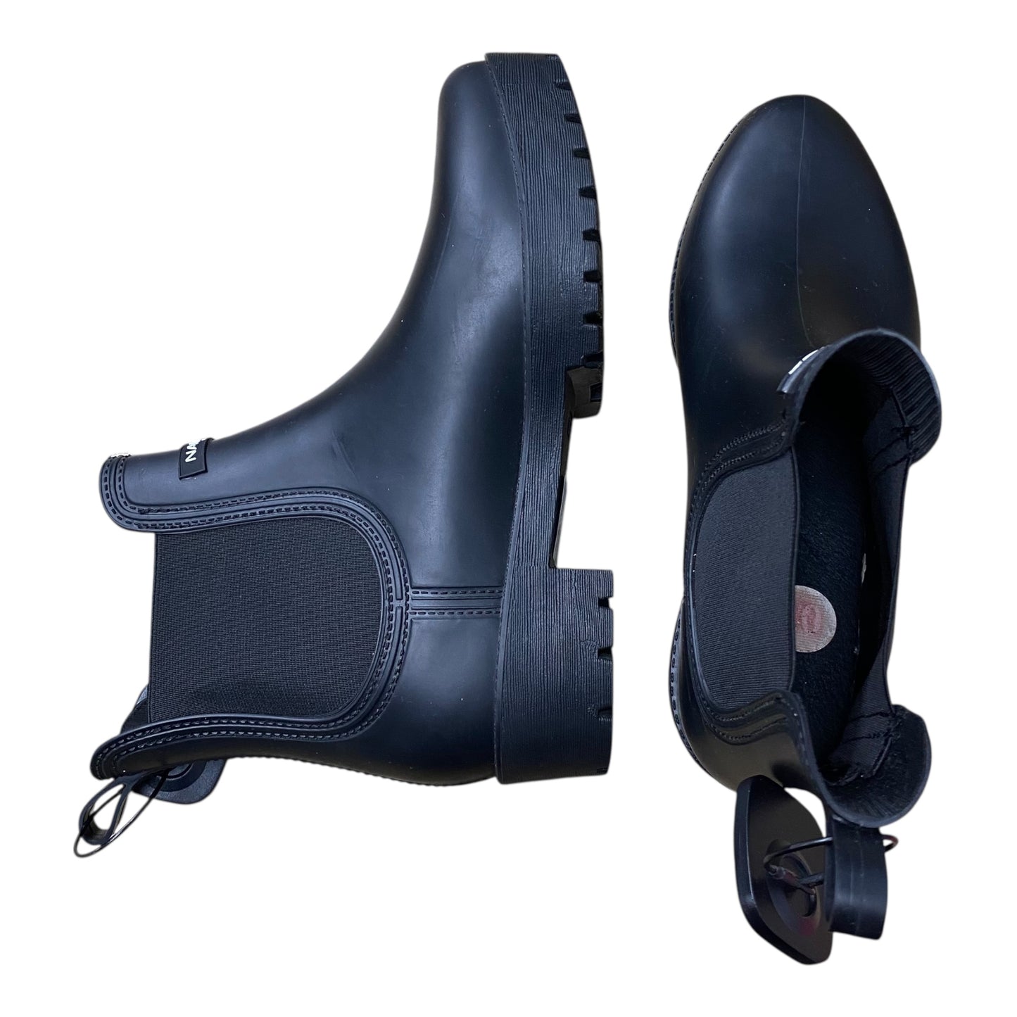 Boots Rain By Nautica In Black, Size:10