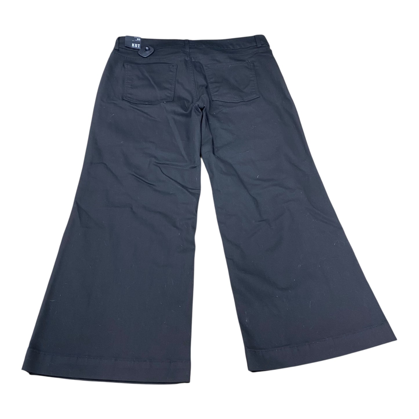 Pants Wide Leg By Kut In Black, Size:18