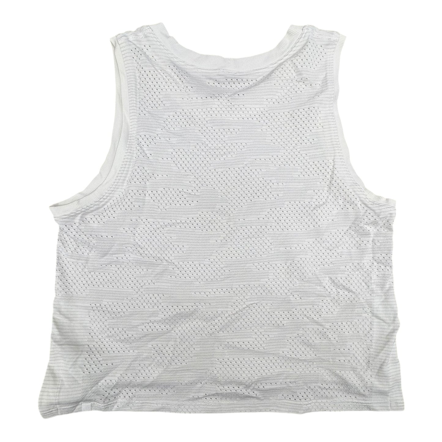 Athletic Tank Top By Lululemon In White, Size:S