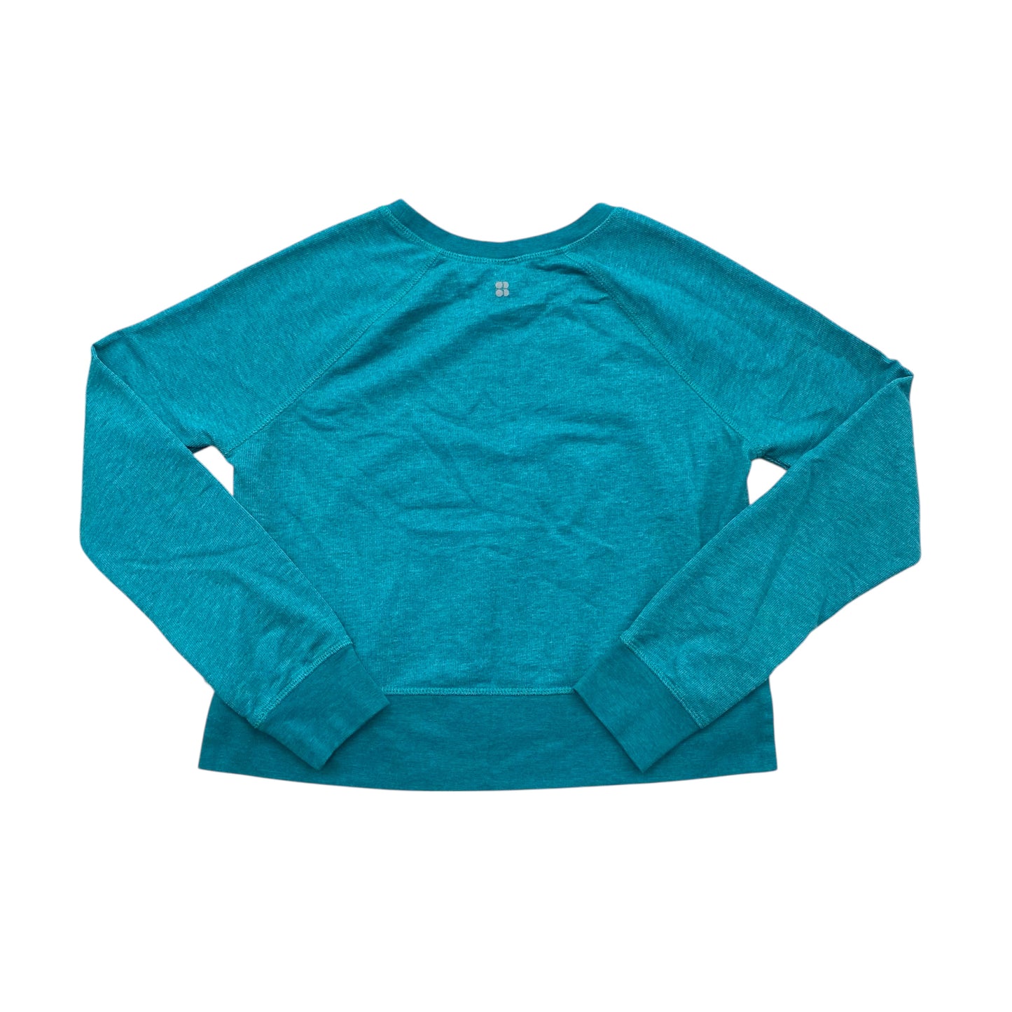 Athletic Top Ls Crewneck By Sweaty Betty In Teal, Size:S