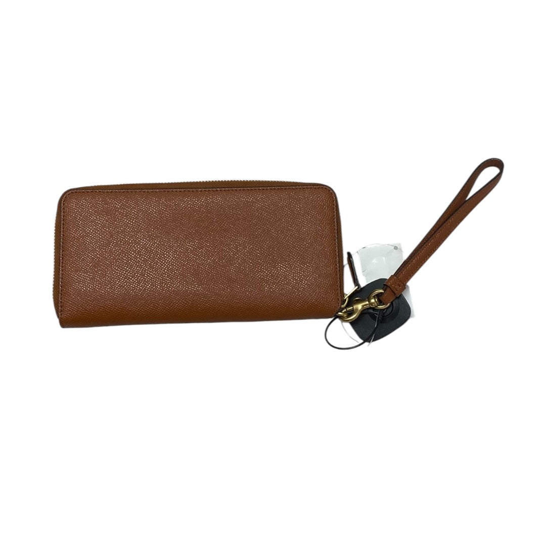 Wallet Designer By Coach In Brown, Size:Large