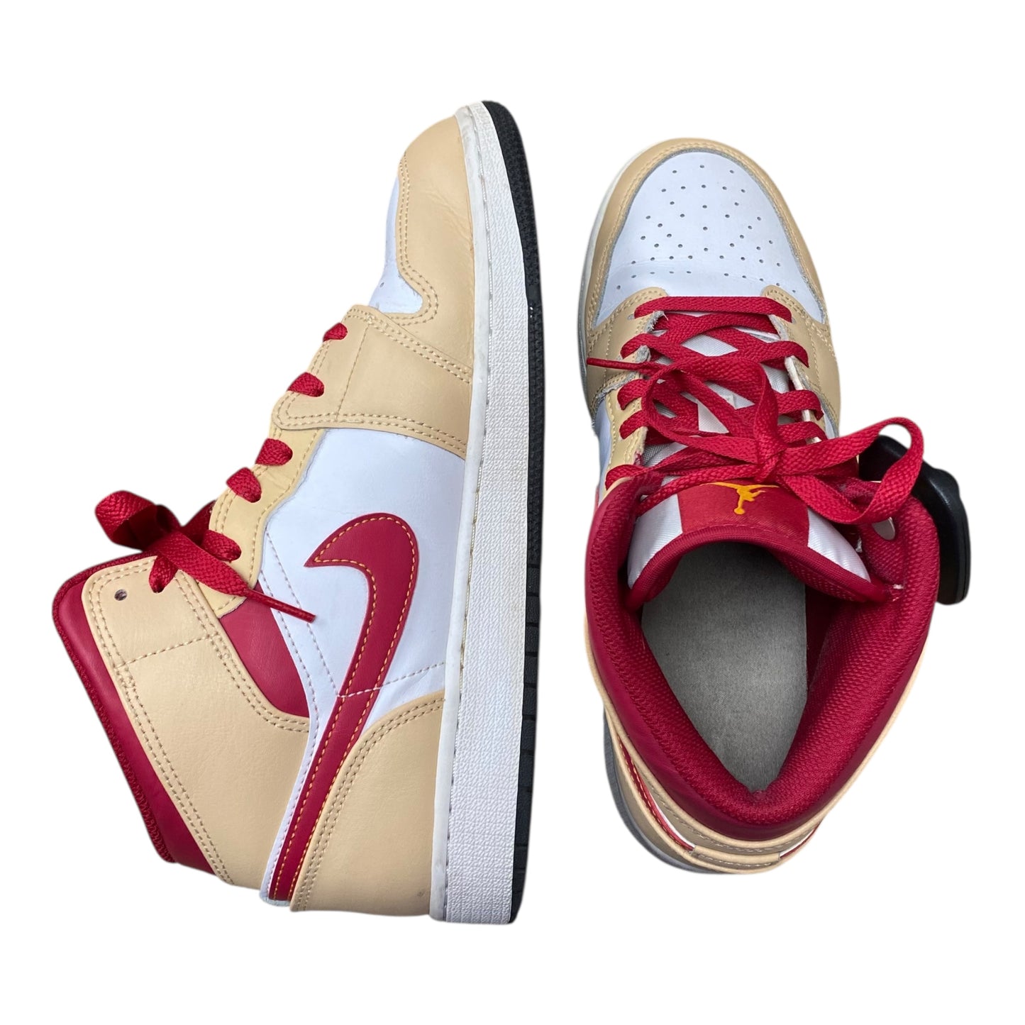 Shoes Athletic By Nike In Red & Tan, Size:9.5
