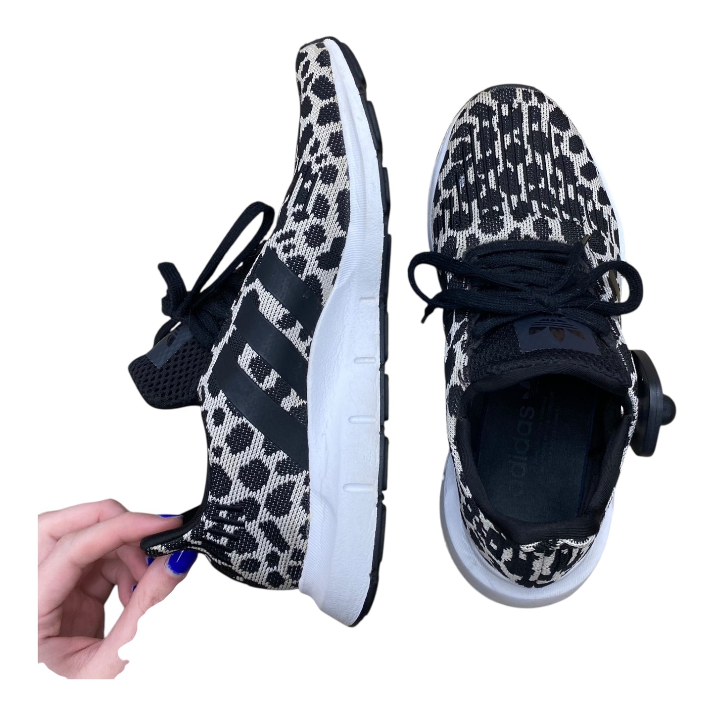 Shoes Athletic By Adidas In Animal Print, Size:8