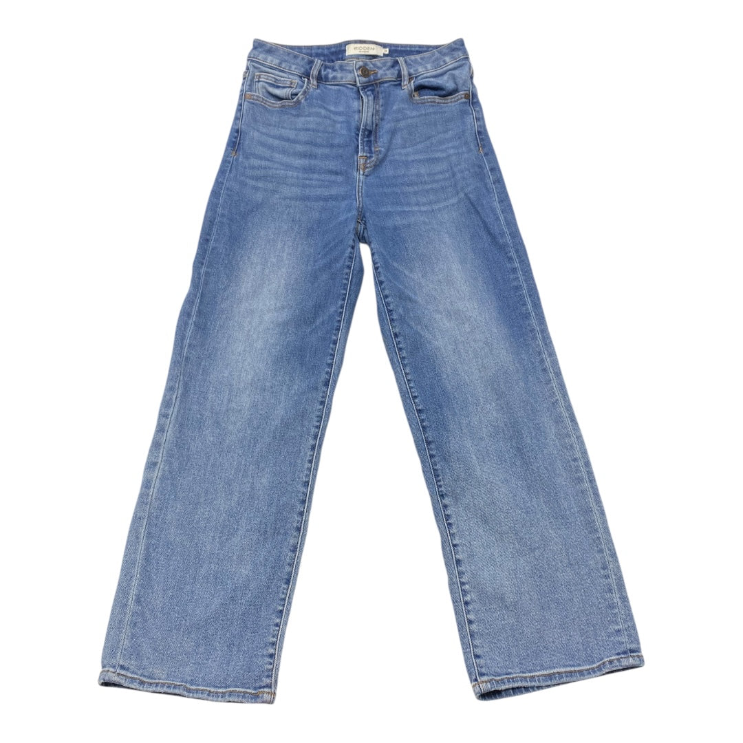 Jeans Straight By Hidden In Blue, Size:6
