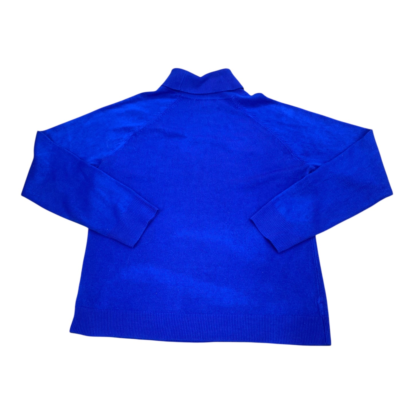 Sweater By Karen Scott In Blue, Size:L