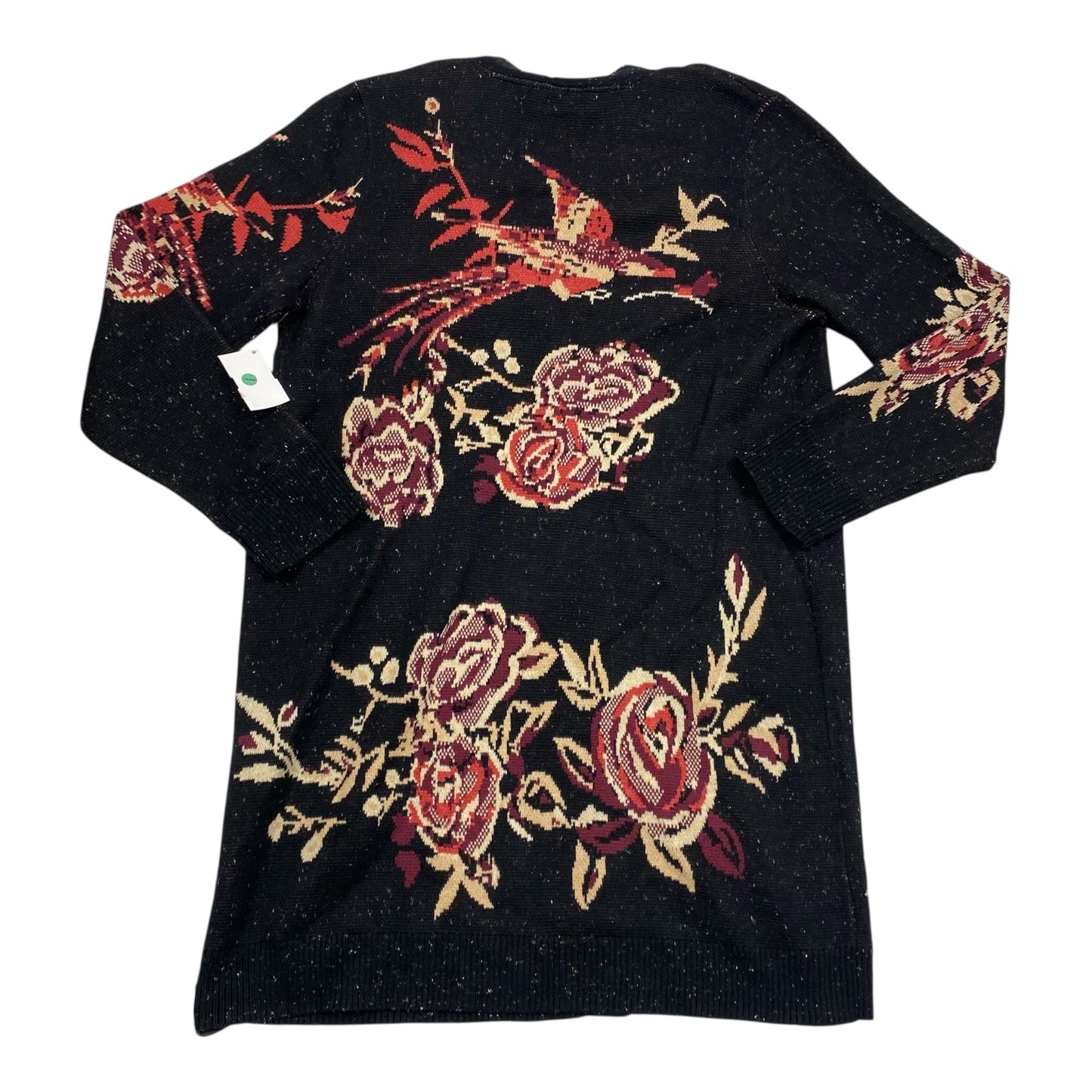 Sweater Cardigan By J. Jill In Black, Size:Sp